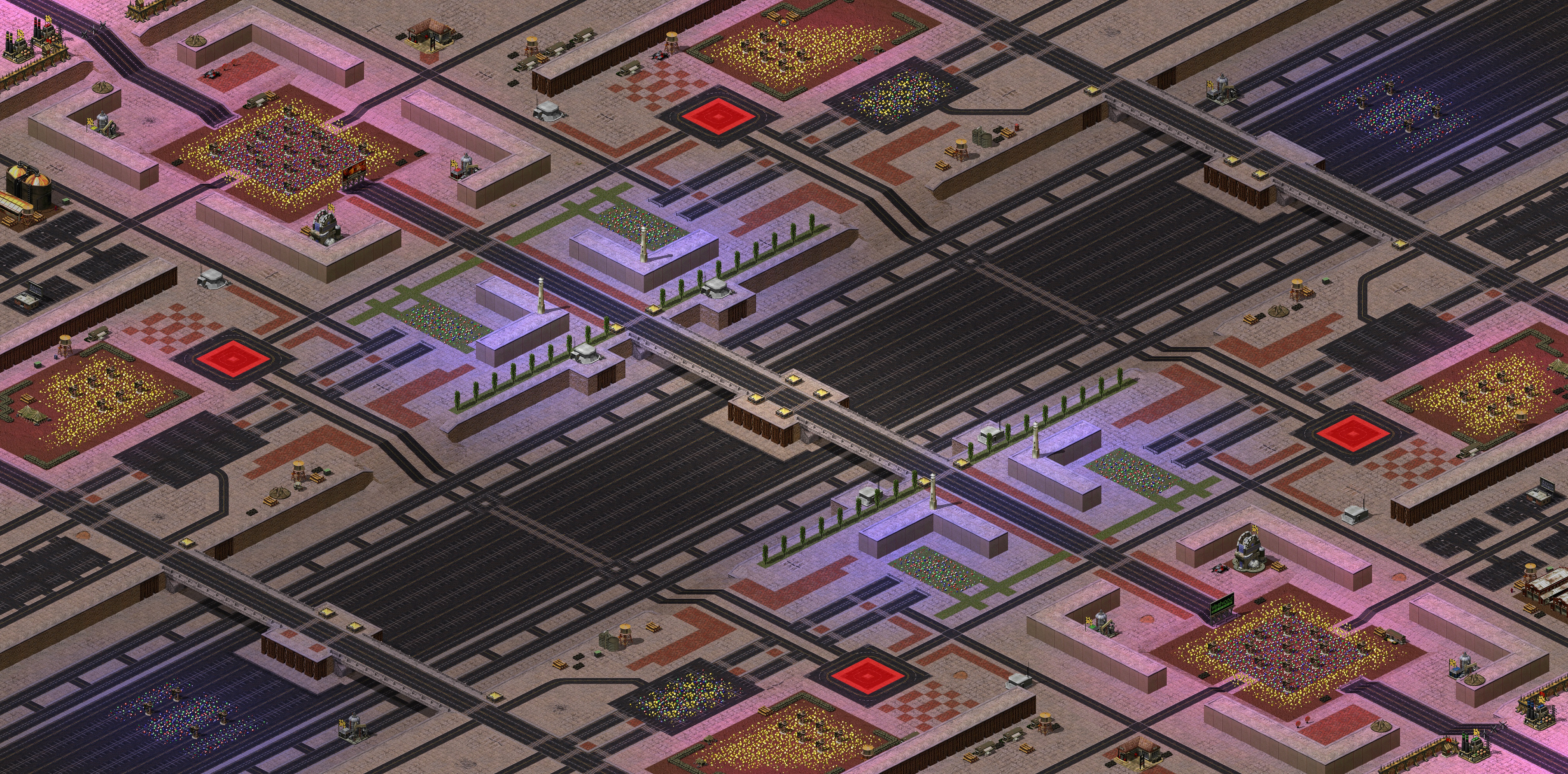 Rendered map: Tesla Tank Factory