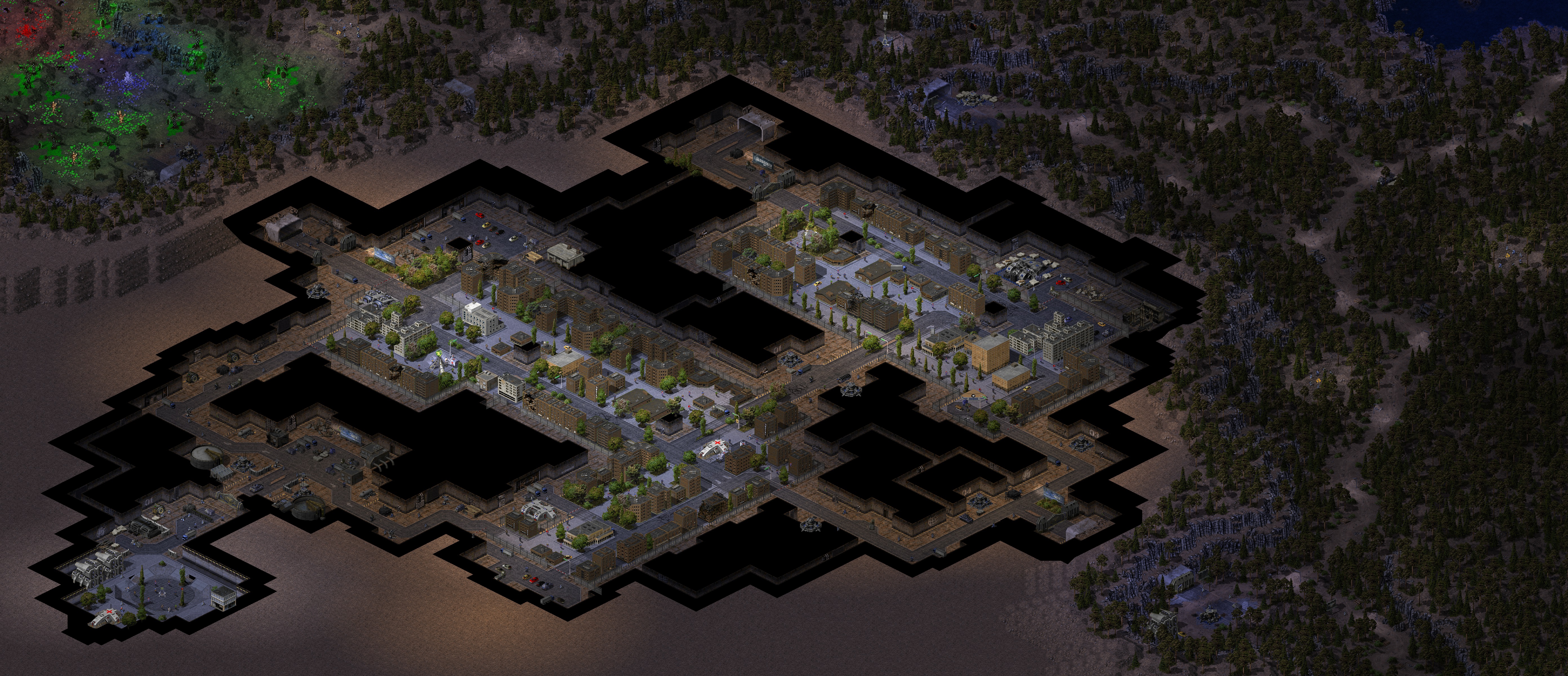 Rendered map: Nod Mission 09: The Infector Program