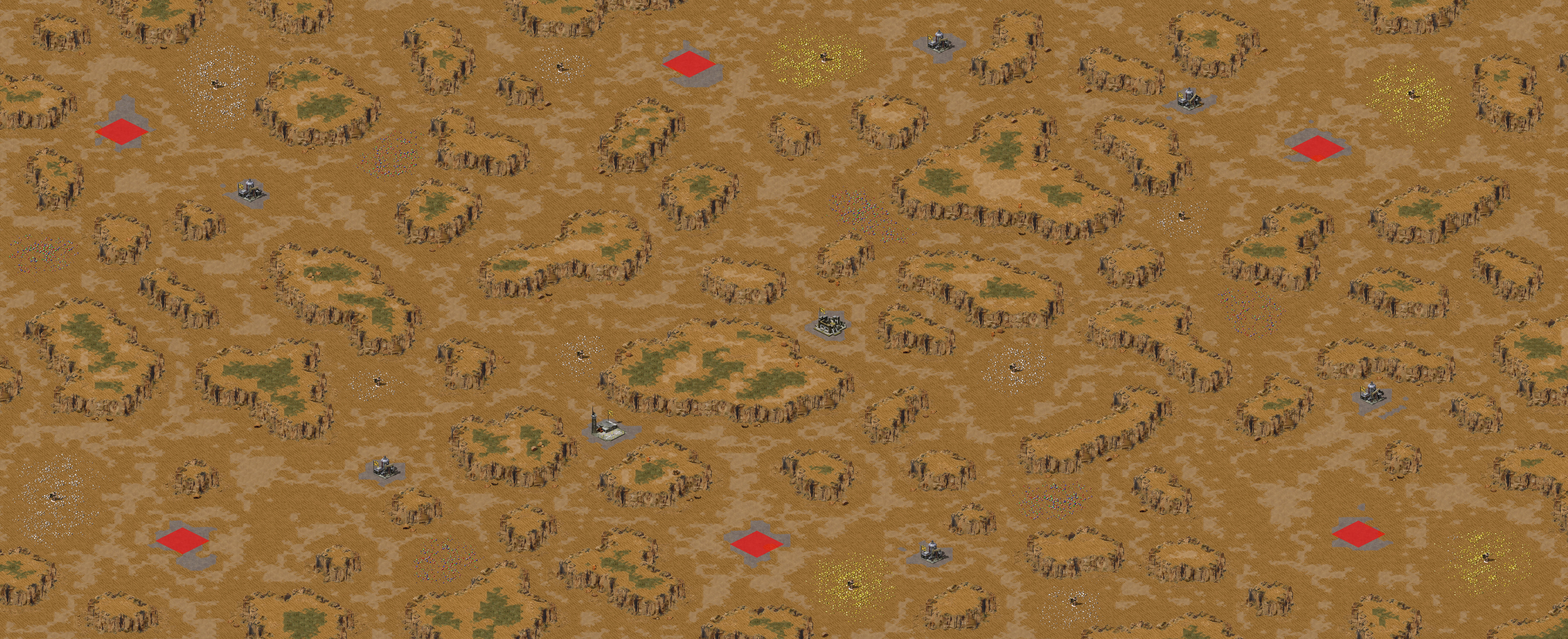 Rendered map: Monument Valley