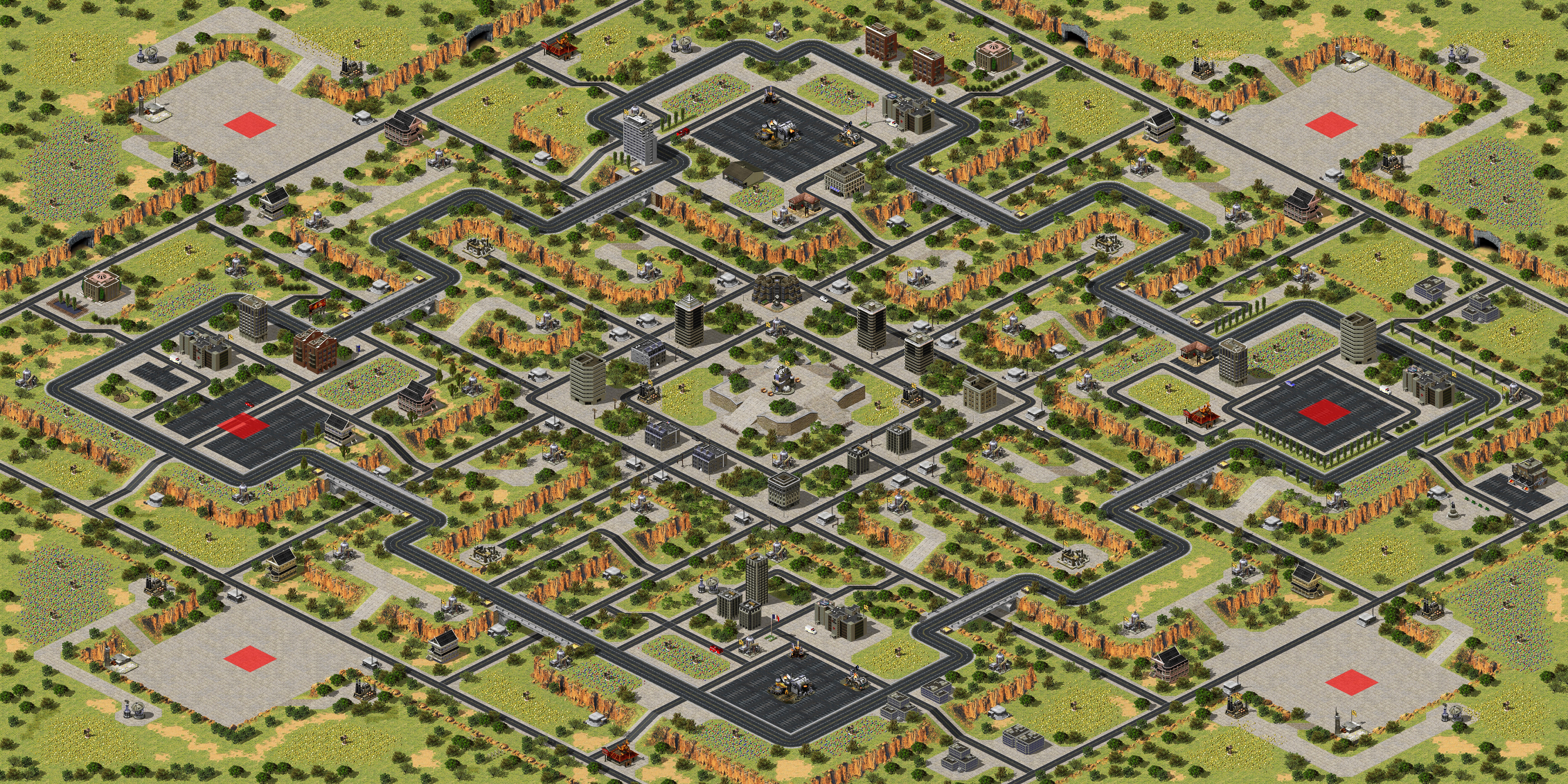 Rendered map: 战斗部署