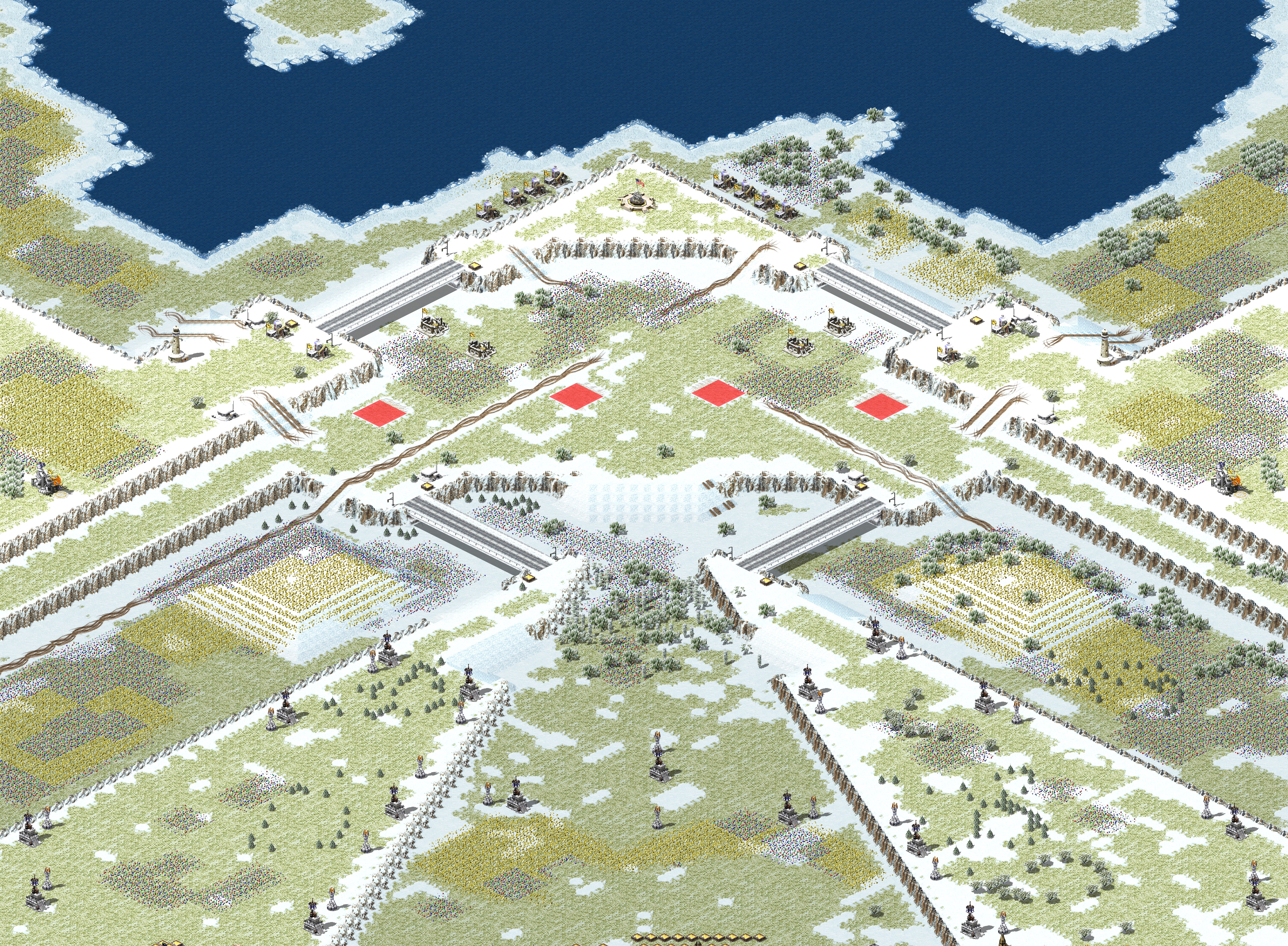 Rendered map: Arctic Ice Hell