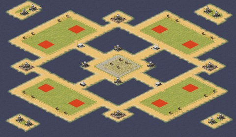 Rendered preview of Doubles Lane 2v2