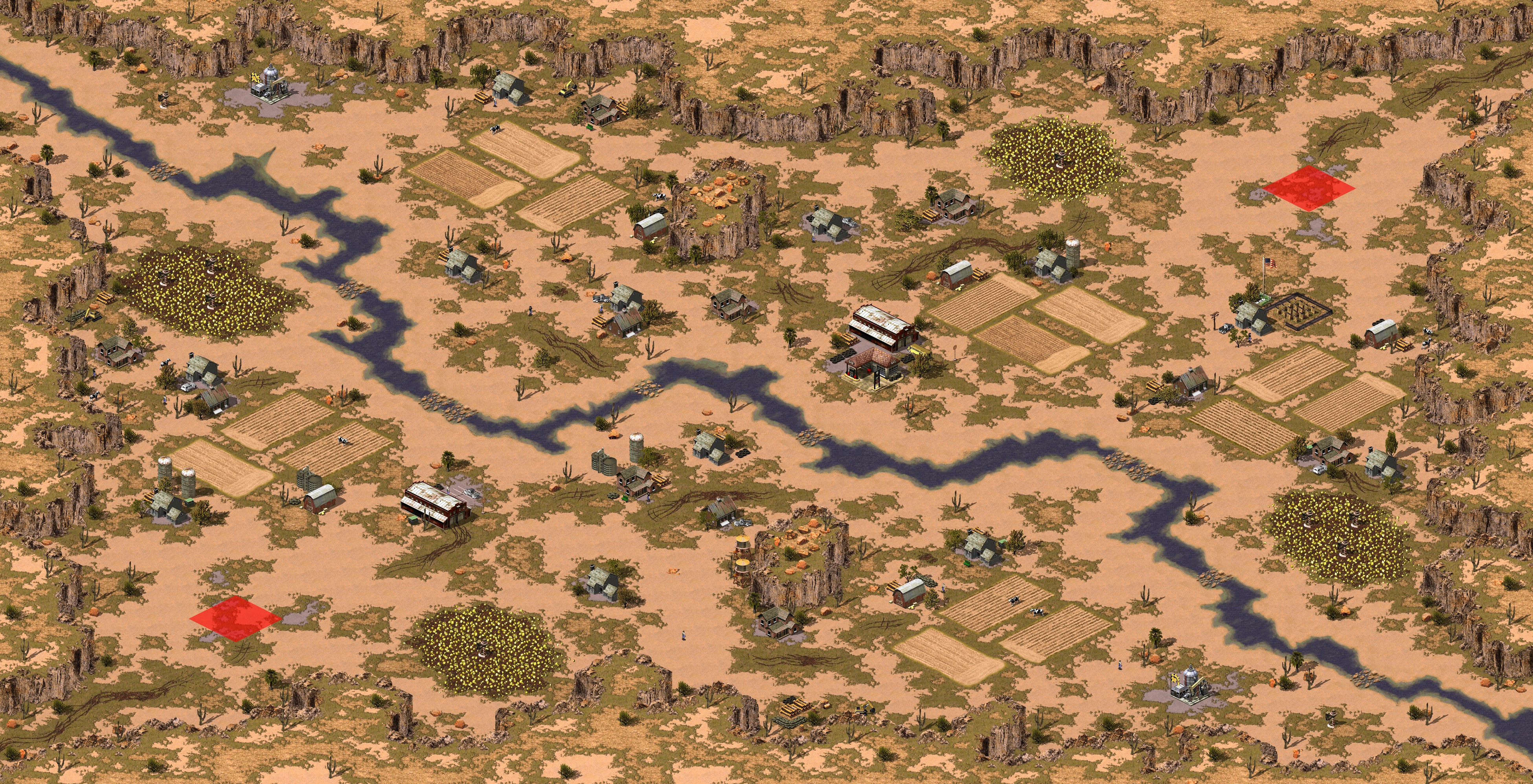 Rendered map: [Pro] [2] Dustbowl