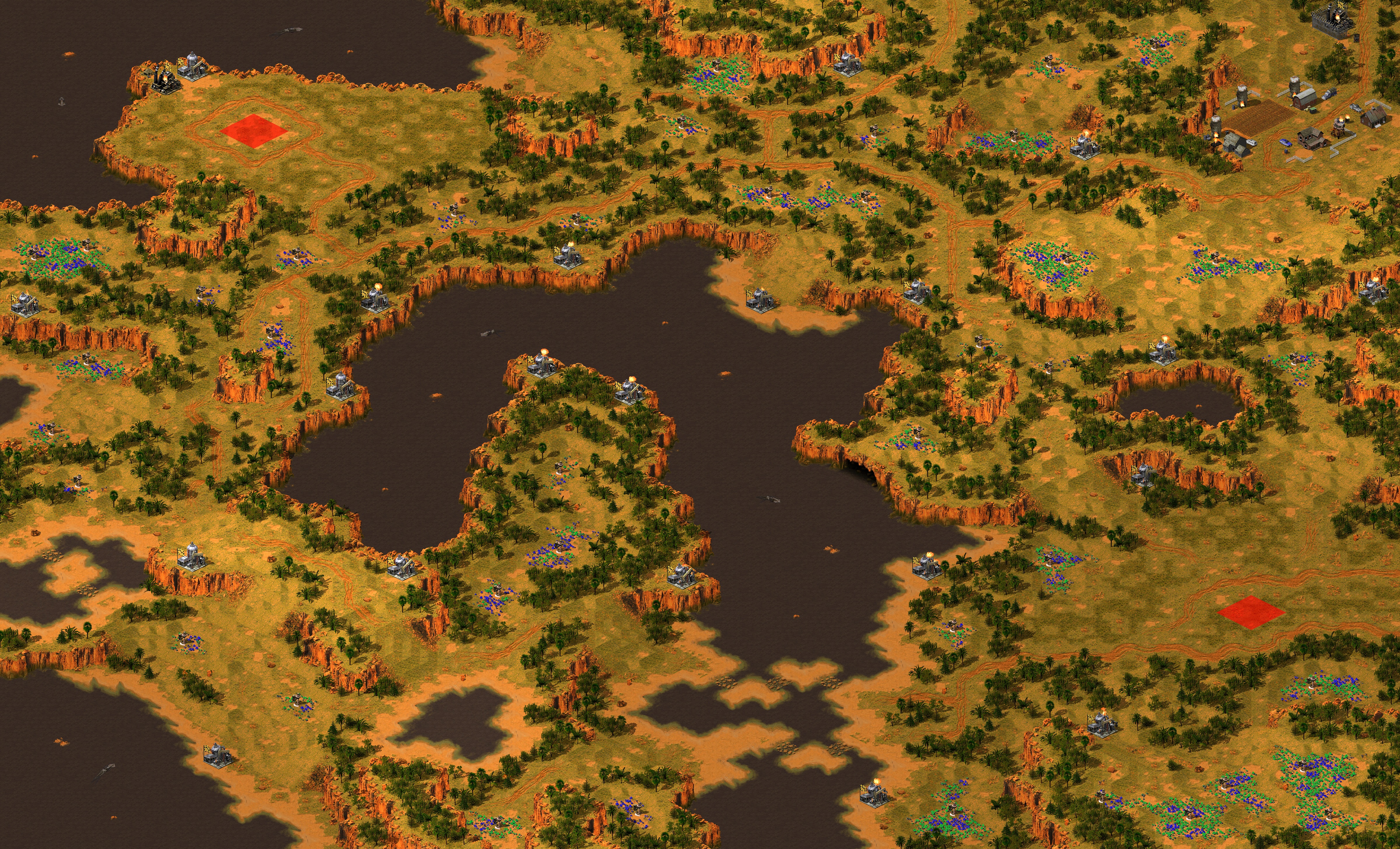 Rendered map: (2) Hunt