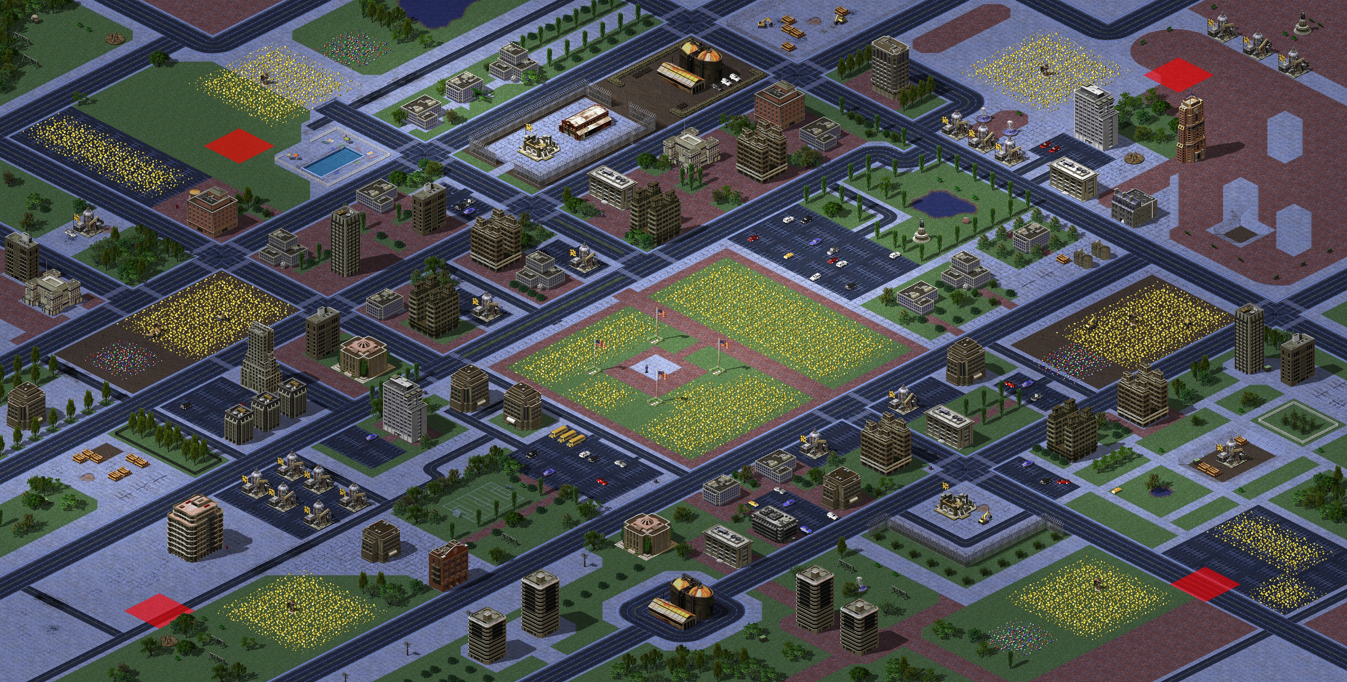 Rendered map: Assault Fortress 2v2 Casual