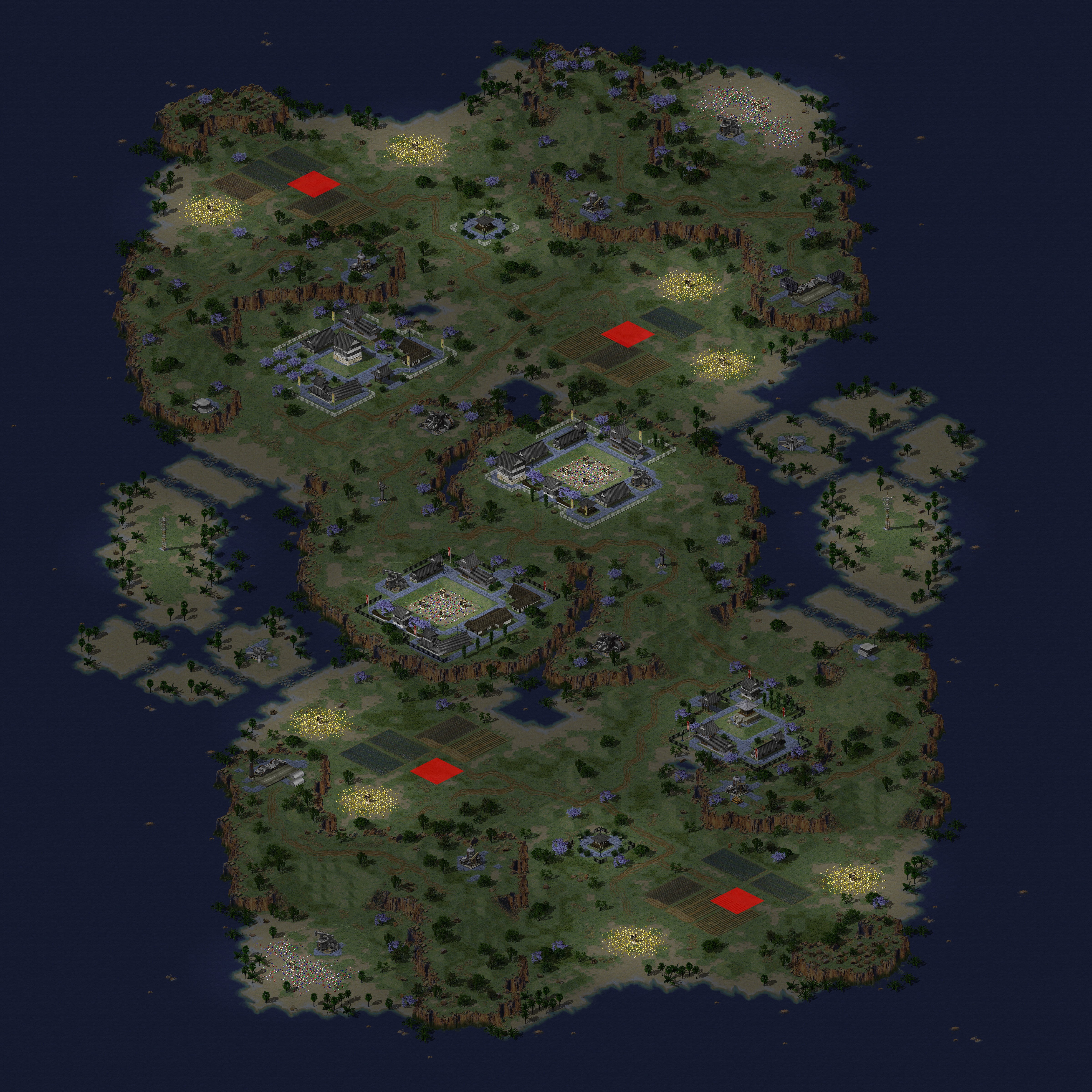 Rendered map: Ebony and Ivory
