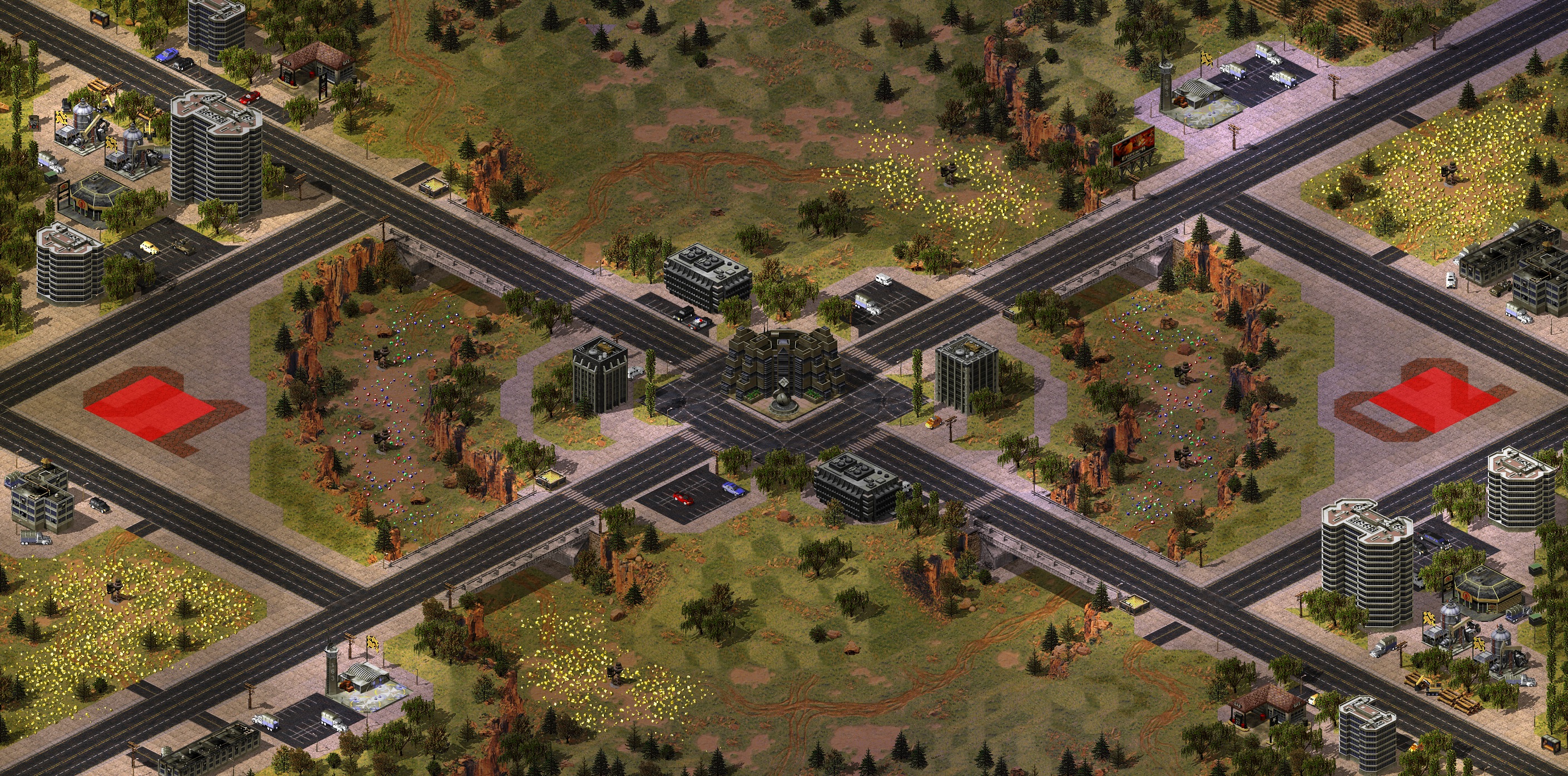 Rendered map: Urban Rush Remastered TX