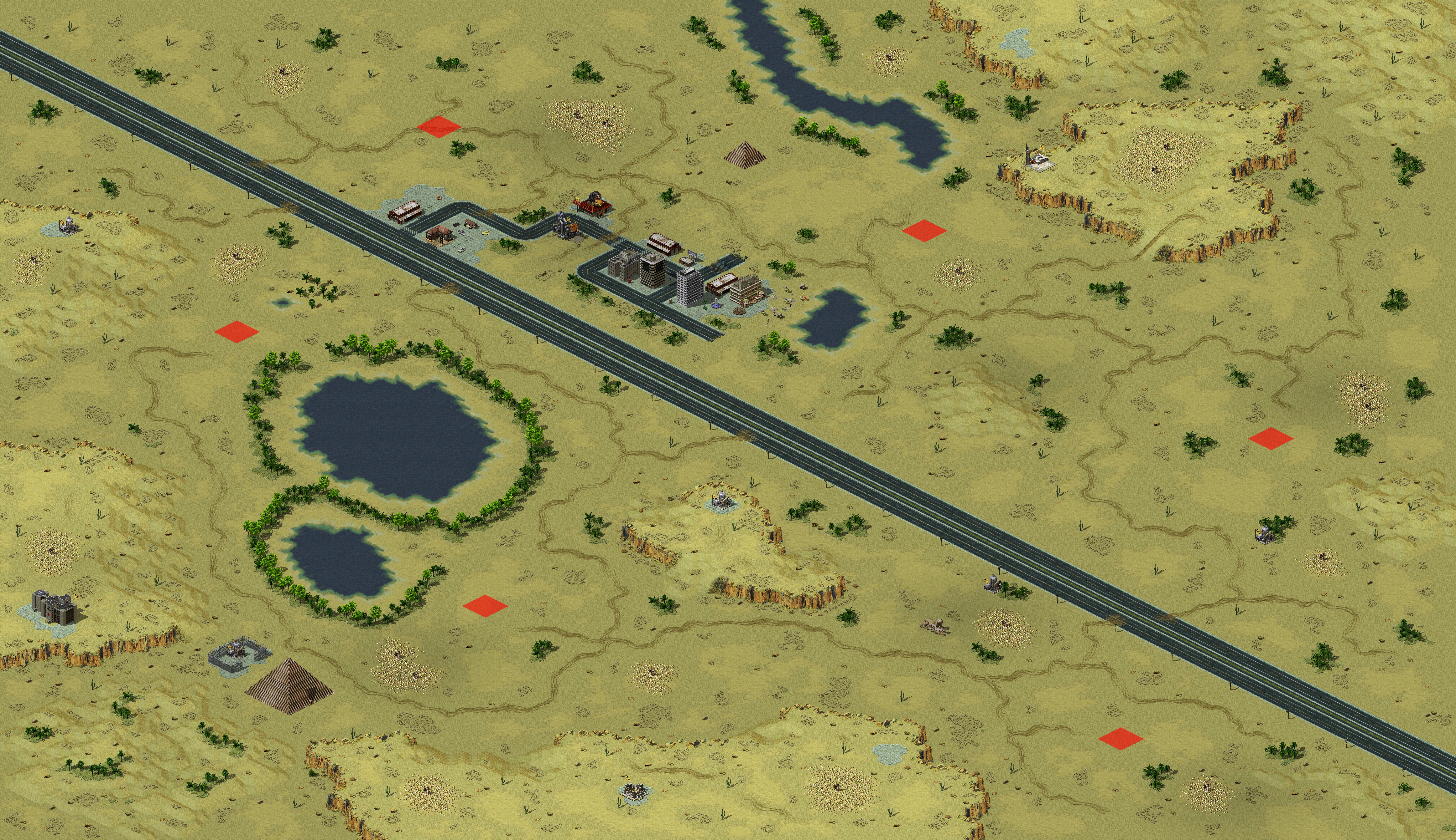 Rendered map: Buffed - Desert Oasis