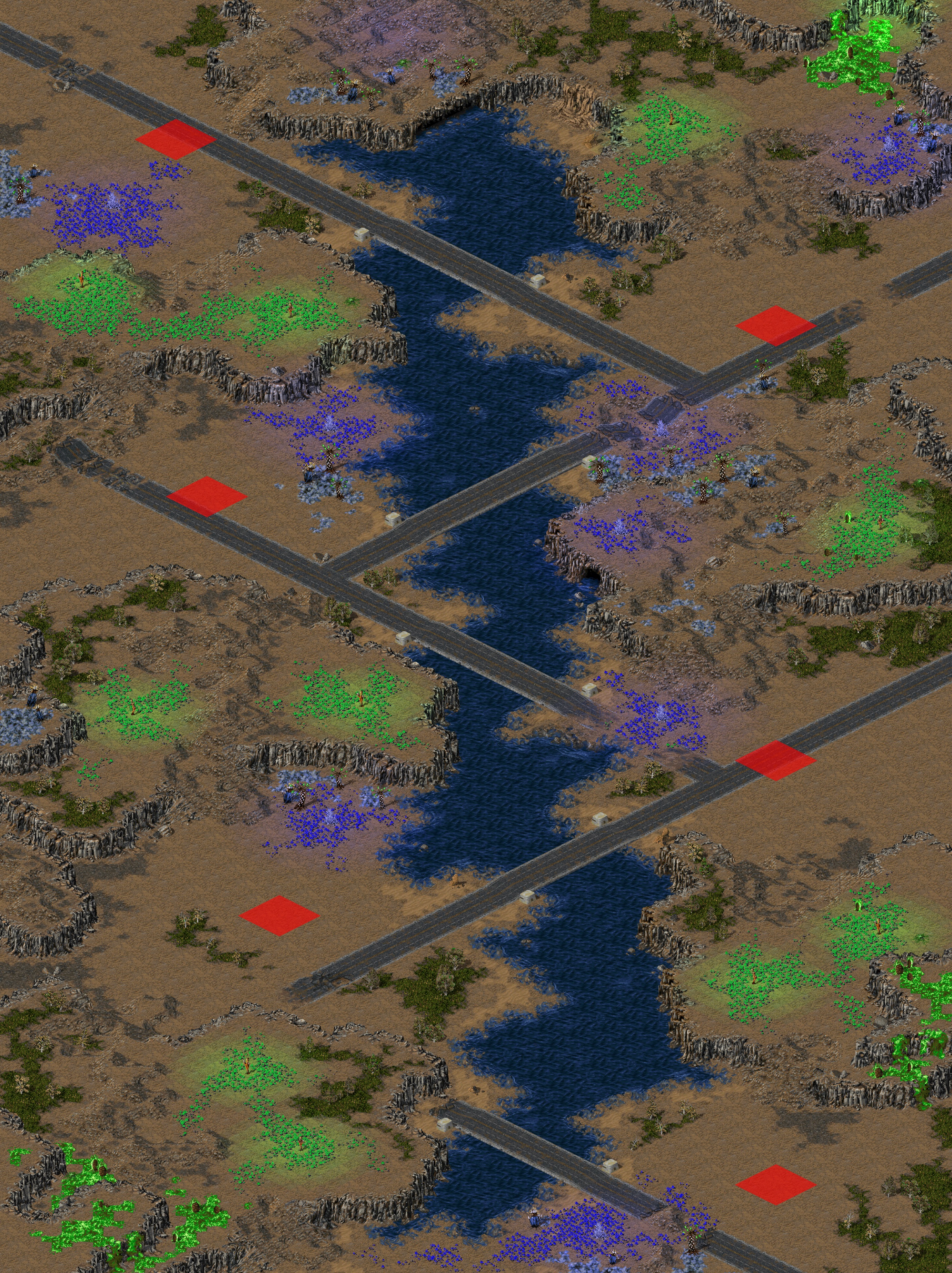 Rendered map: Narrow River