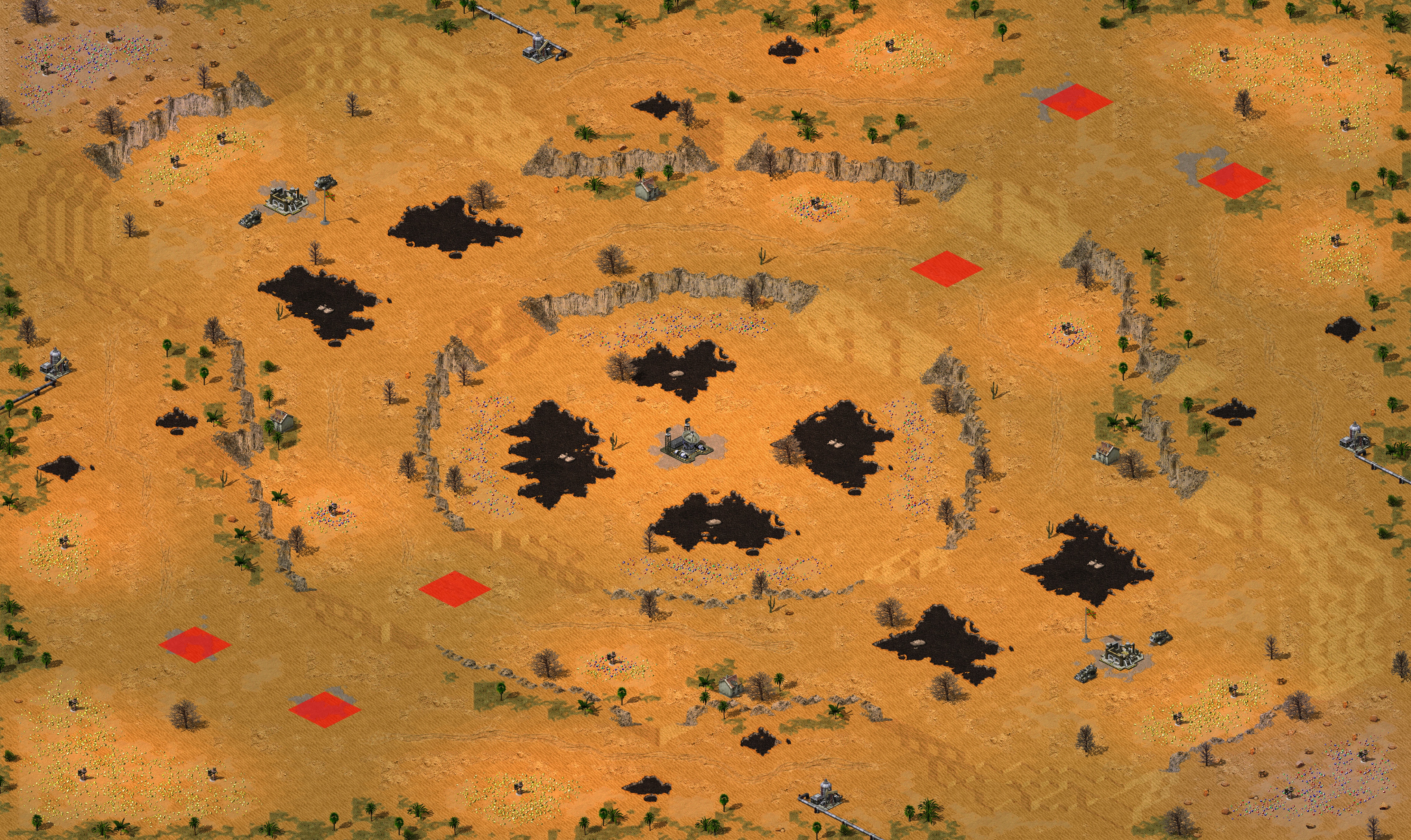 Rendered map: Dante's Inferno