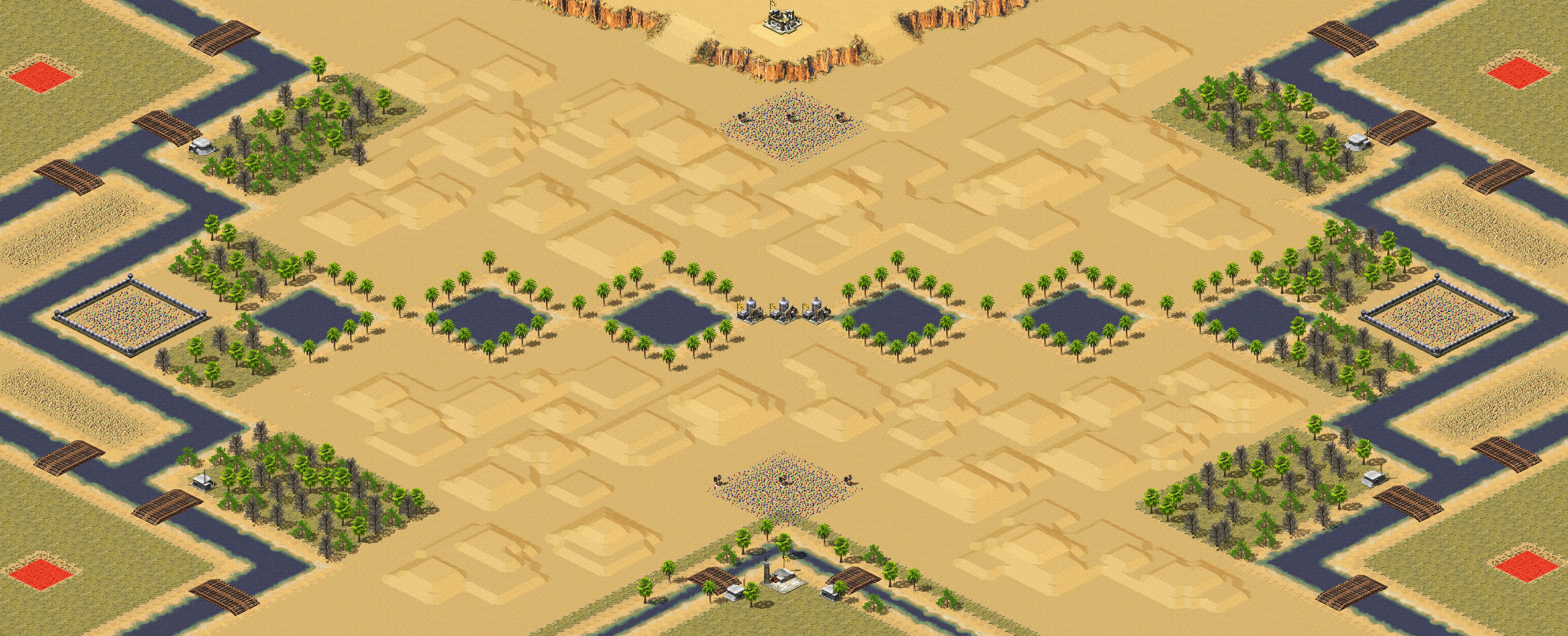 Rendered map: Pac-Man Land