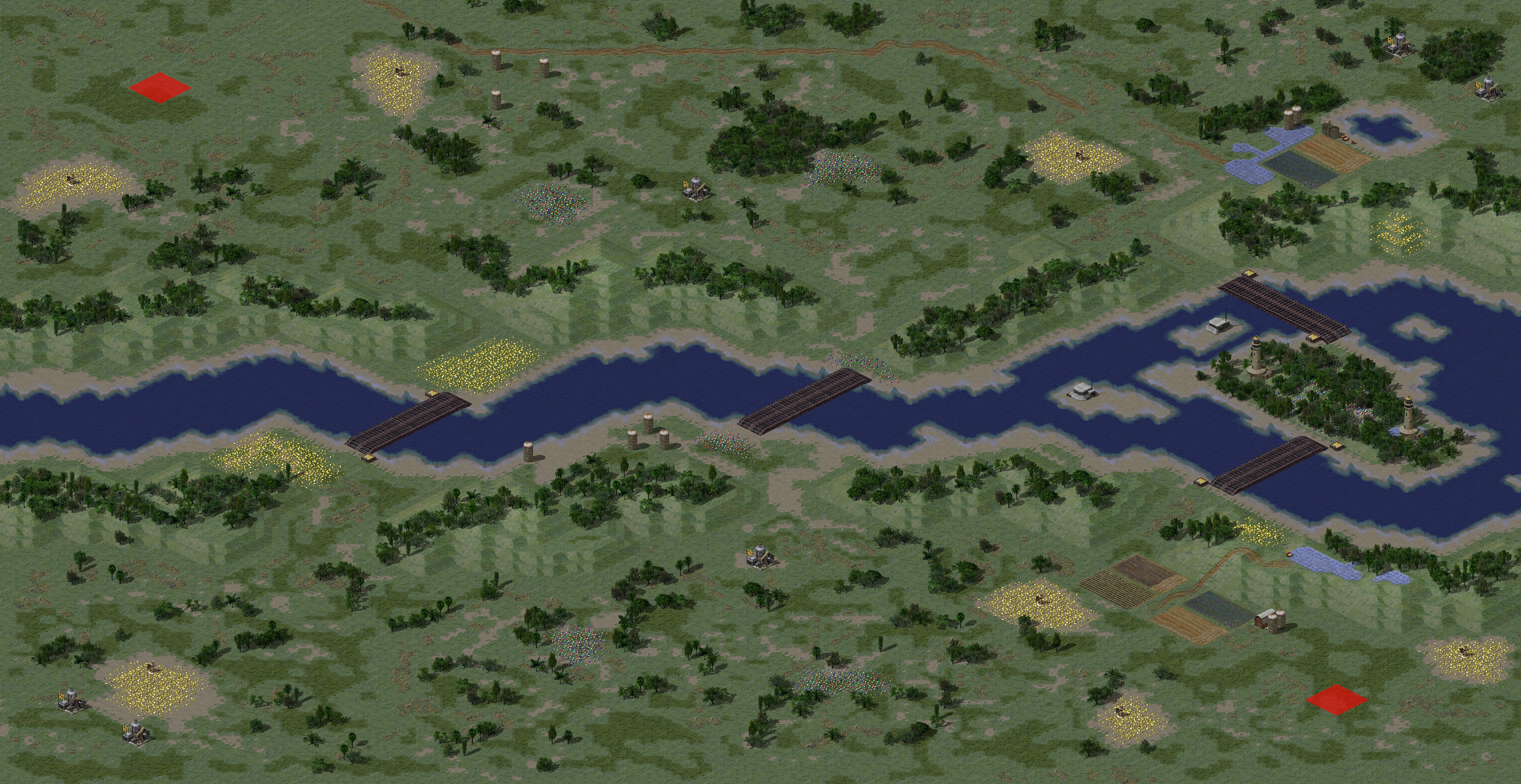 Rendered map: MO: Green Dawn