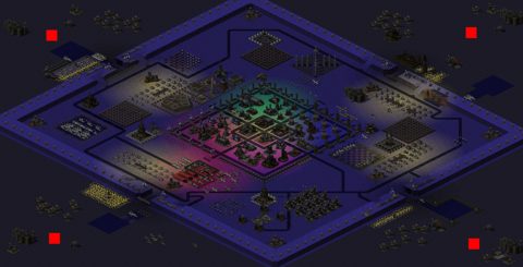 Rendered preview of Tech Lockdown Station