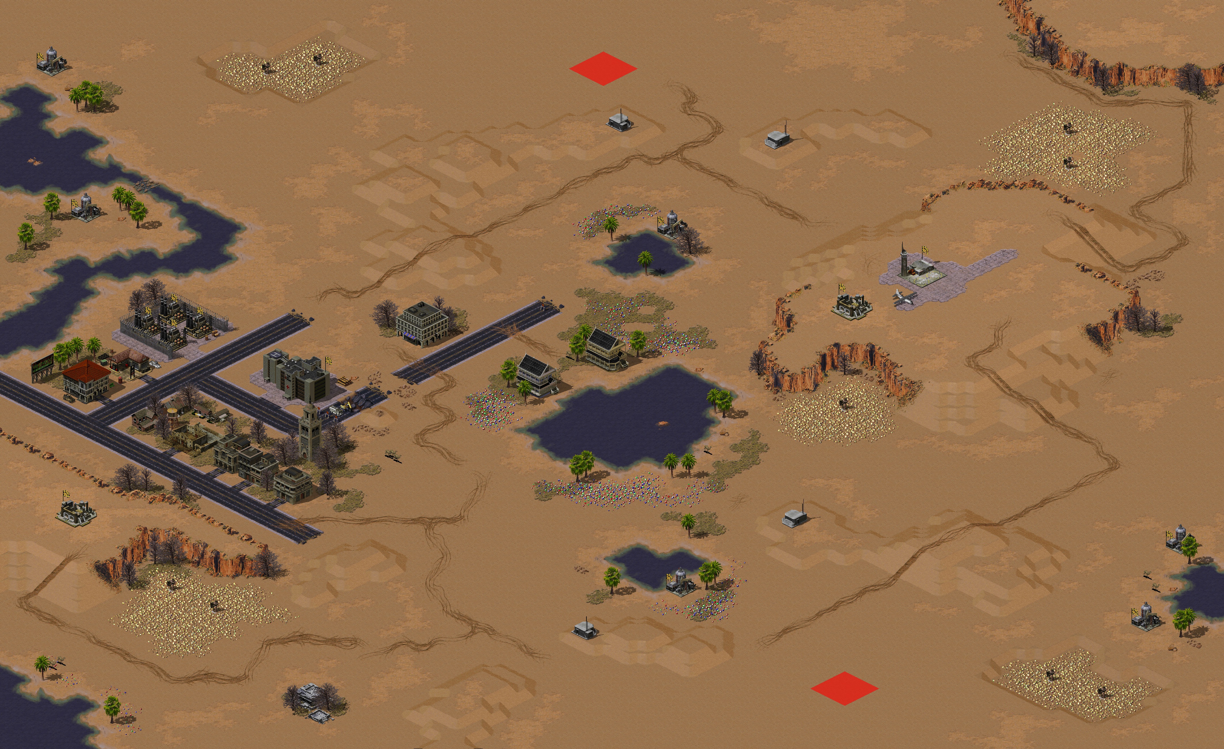 Rendered map: Casablanca