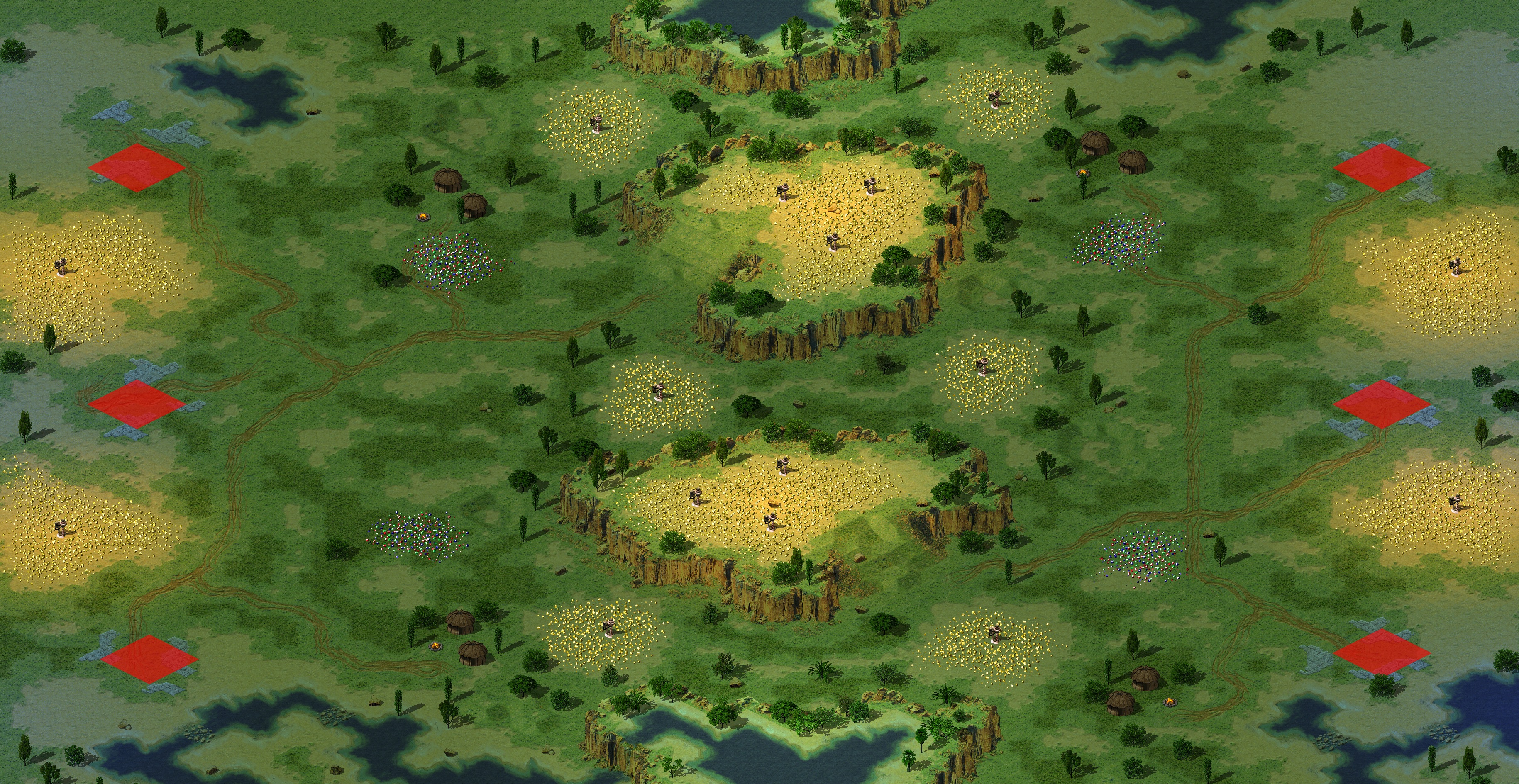 Rendered map: Jungle Trek