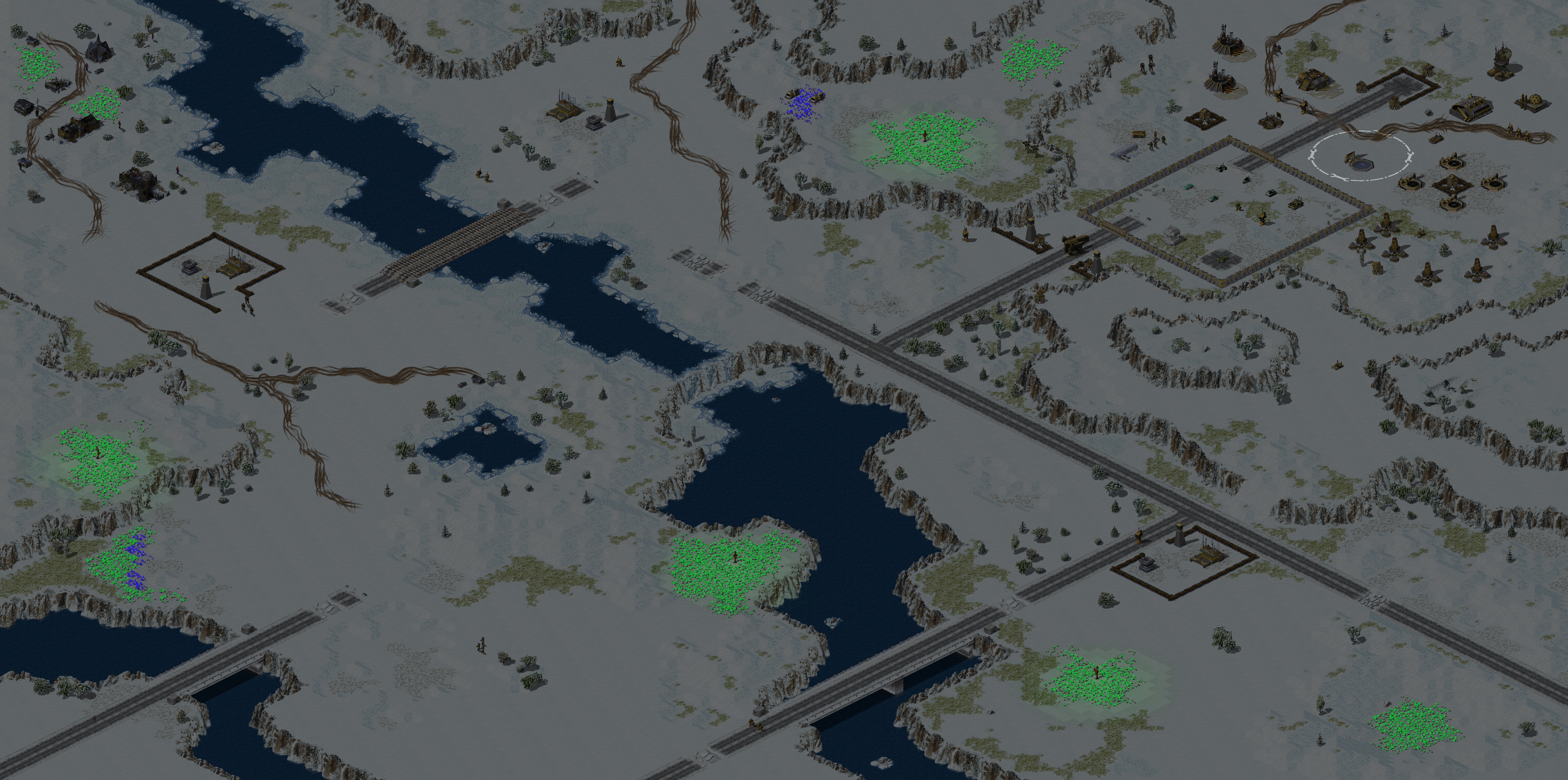 Rendered map: Destroy the Mammoth MkII Prototype