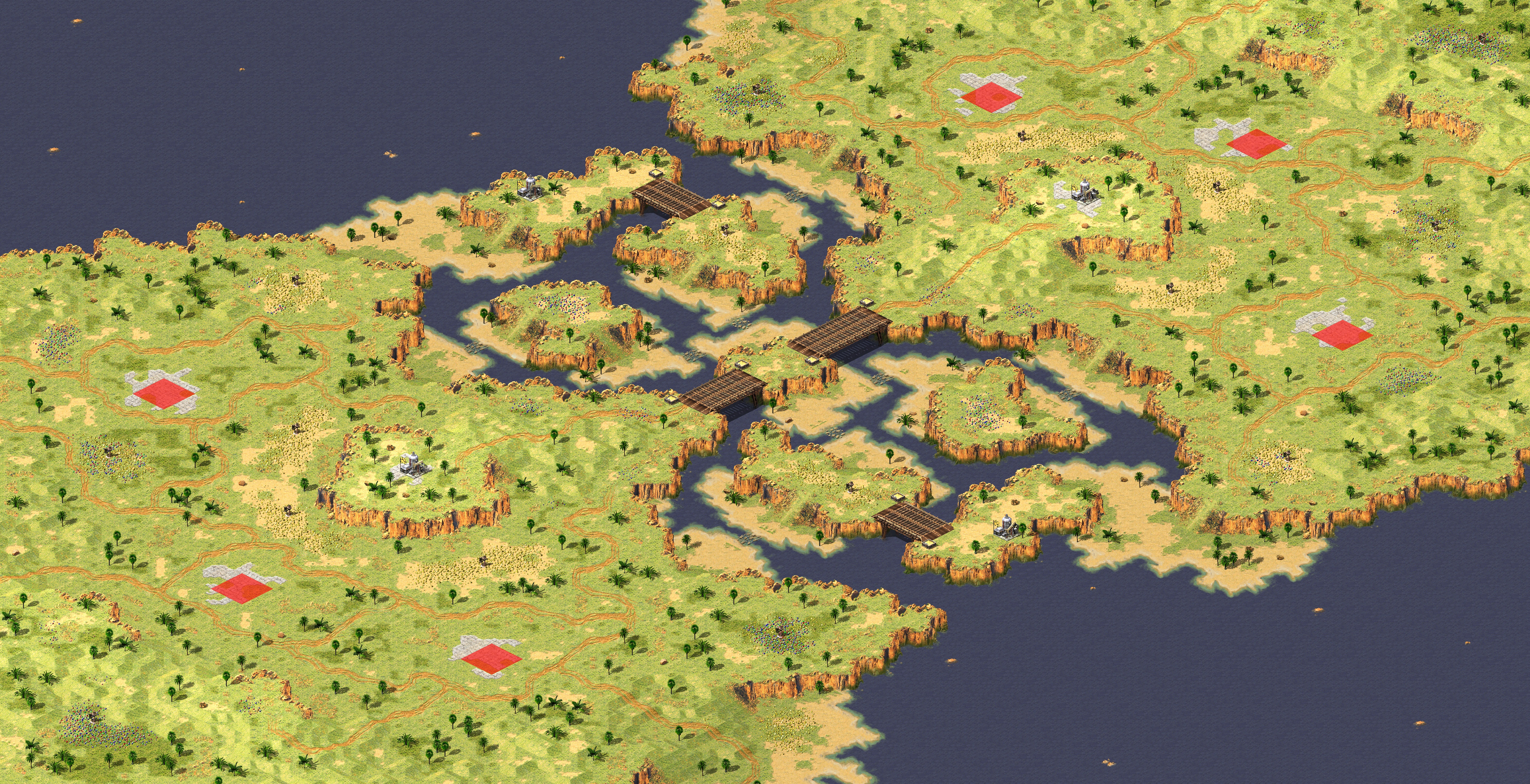 Rendered map: Continuous 6