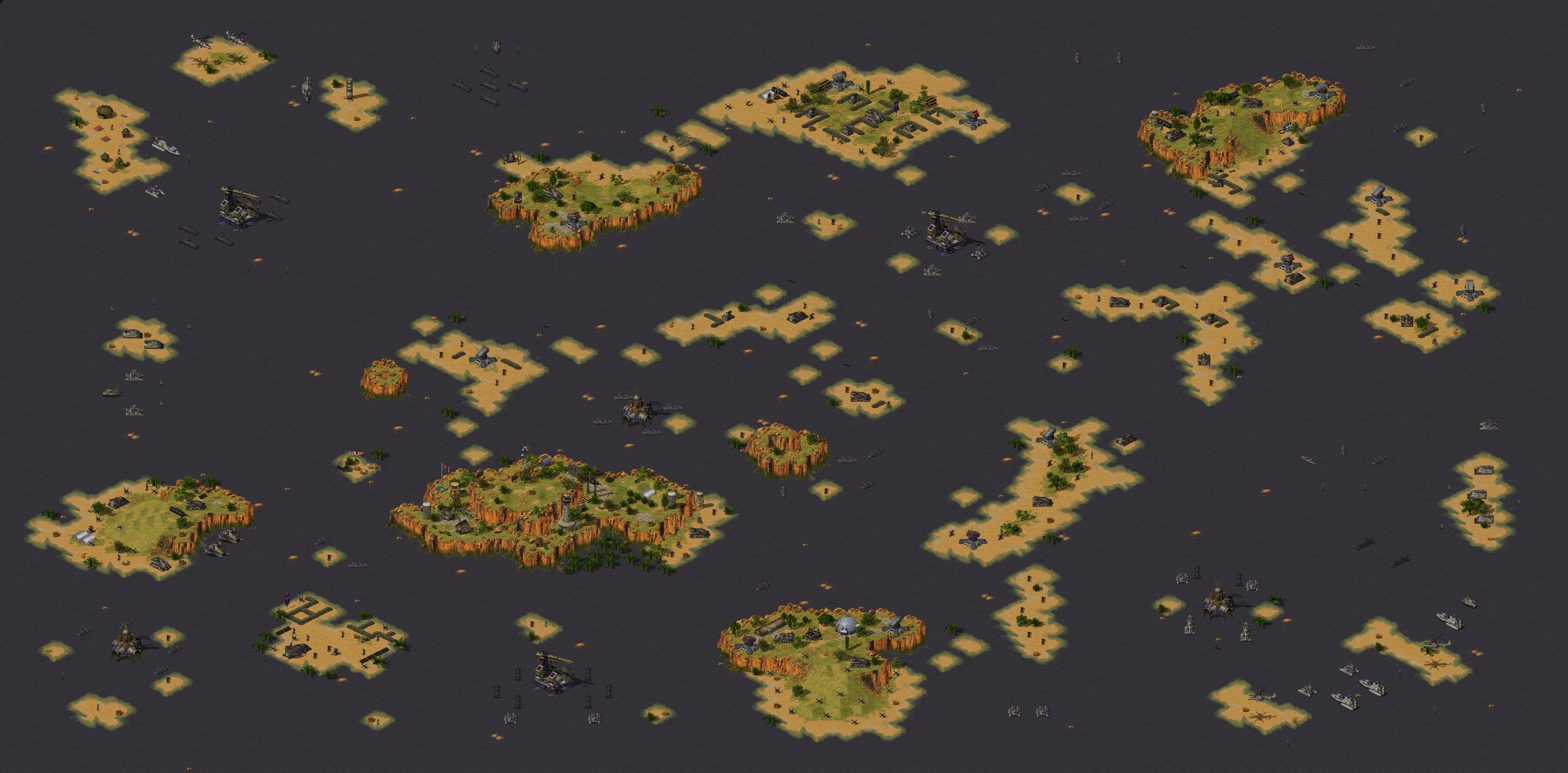Rendered map: Allied Mission 17: Bottleneck