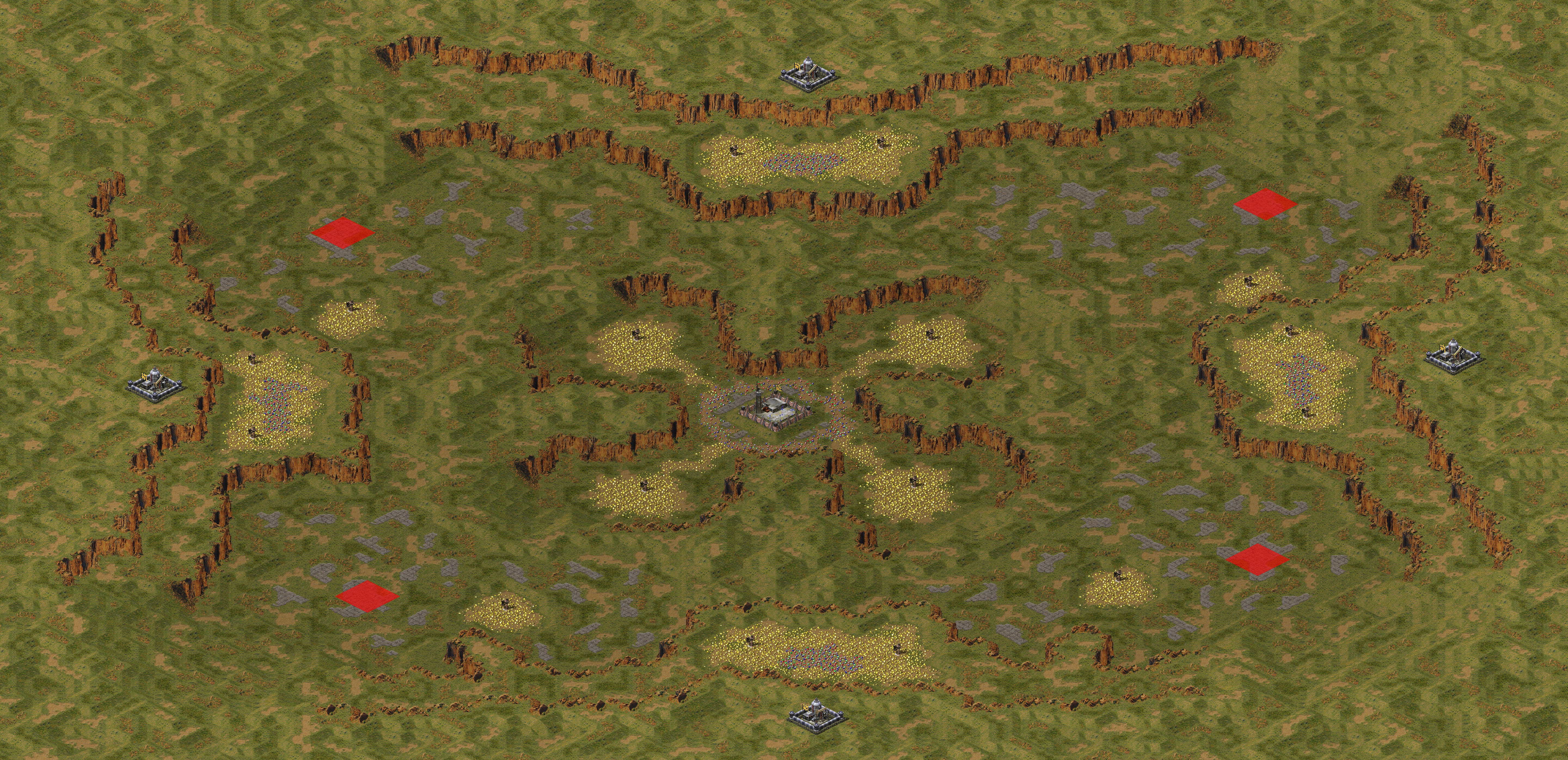 Rendered map: Shattered