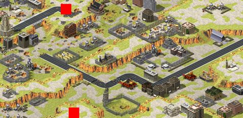 Rendered preview of A city divided