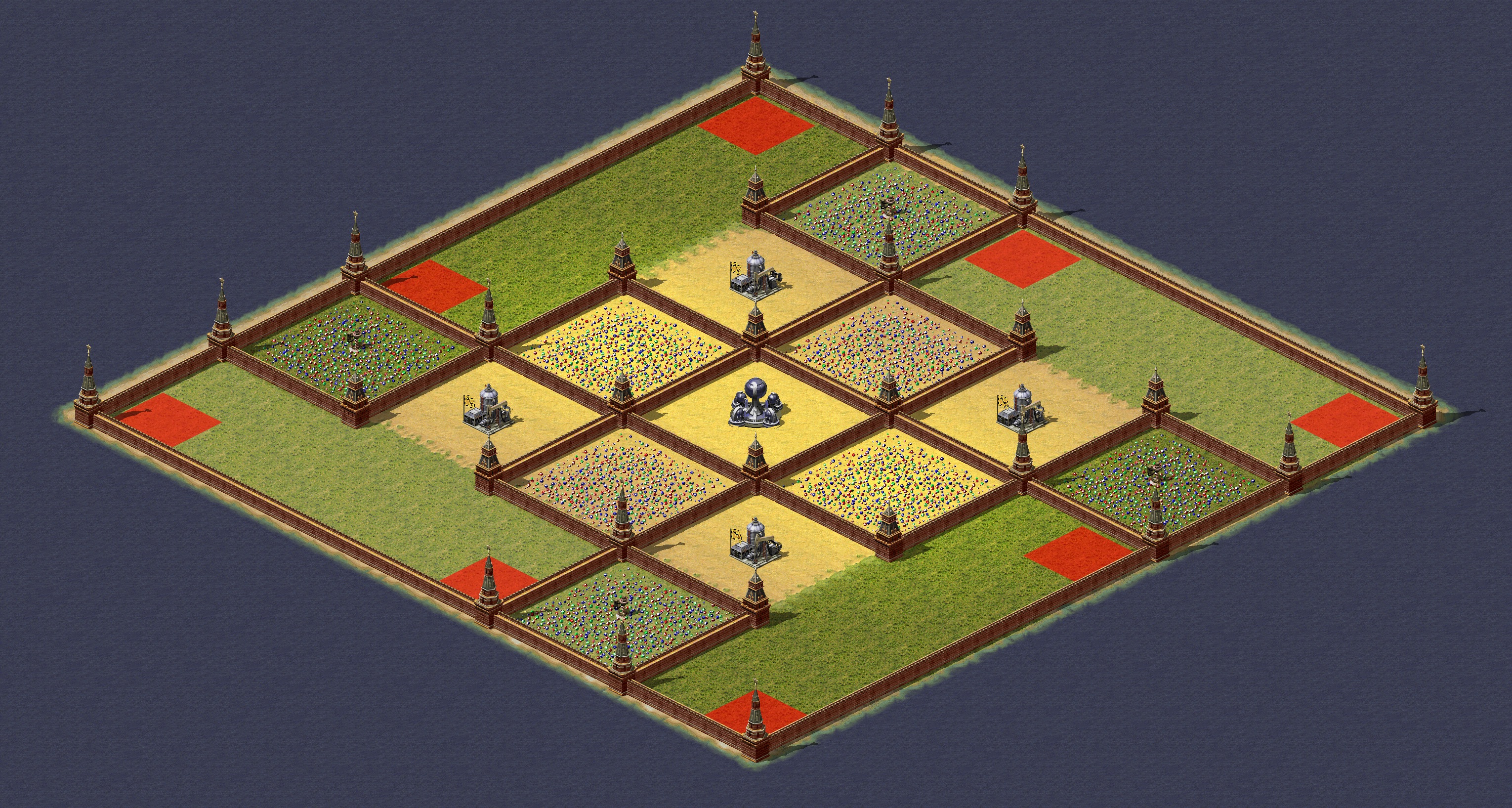 Rendered map: Crystal Island Patch (Storm Crisis)