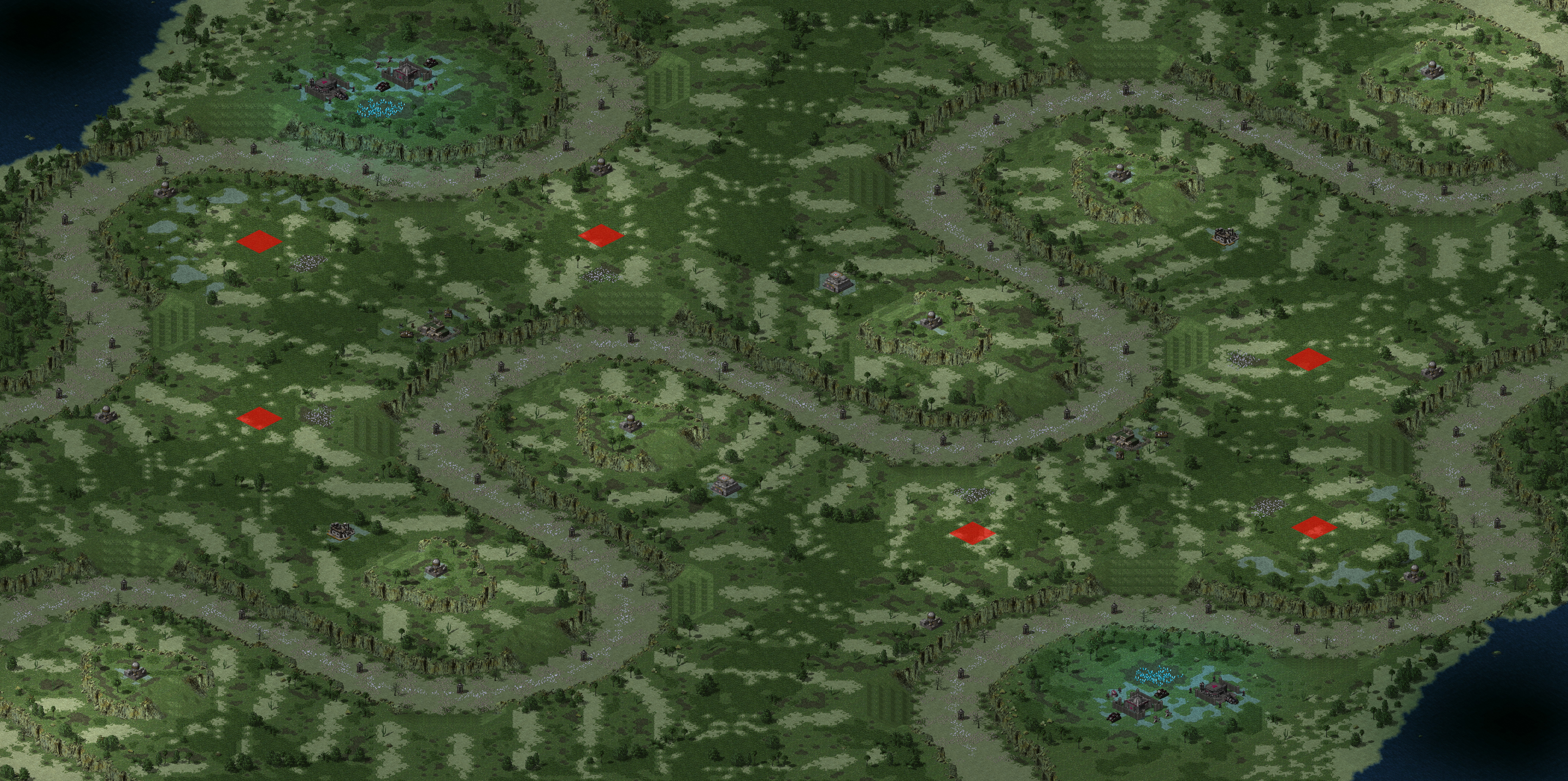 Rendered map: Sine Valley
