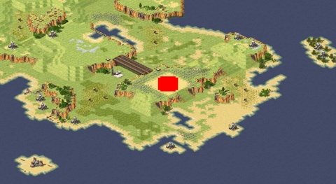 Rendered preview of Main Island Conflict - Patch of Land 4