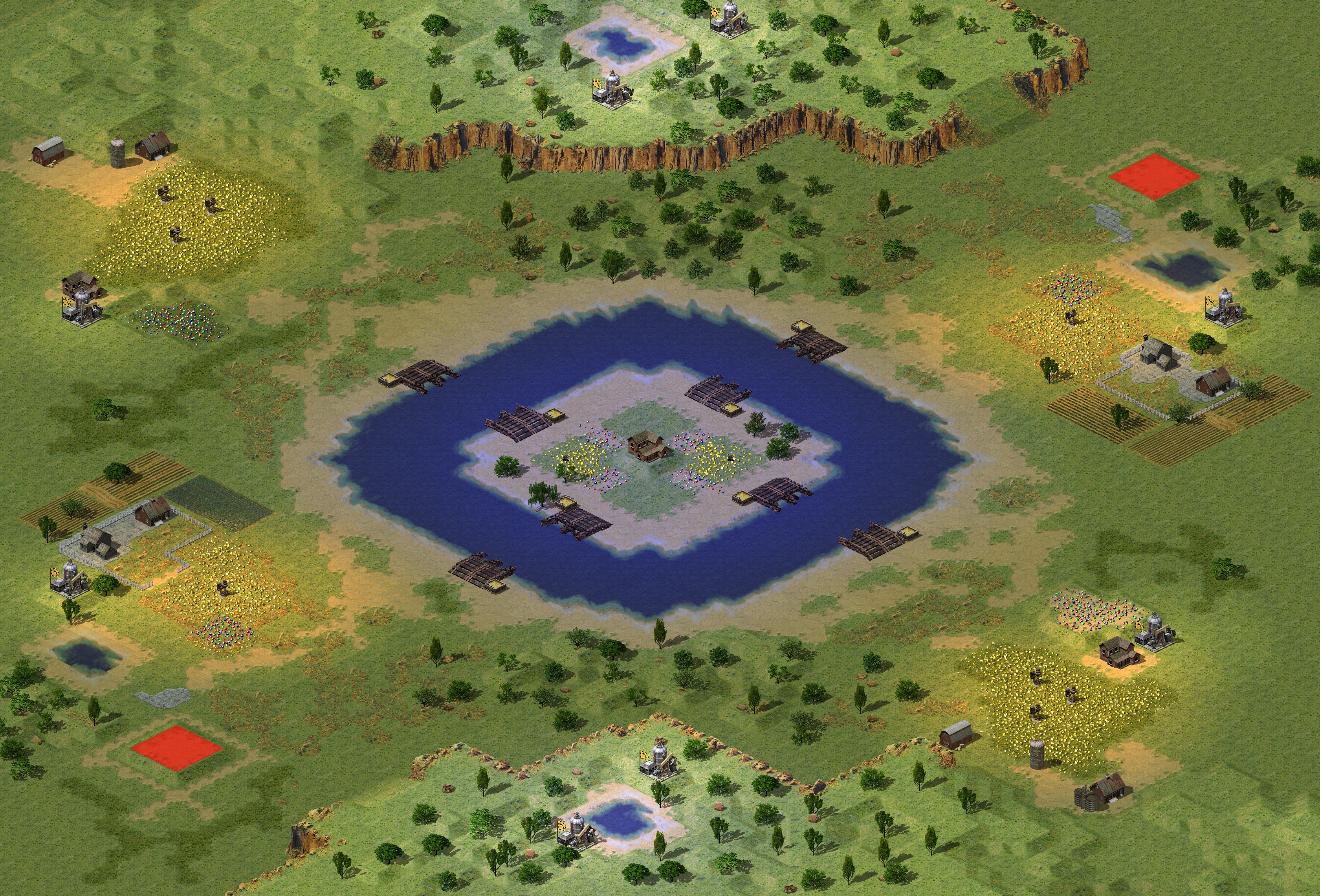 Rendered map: Grassland Passage