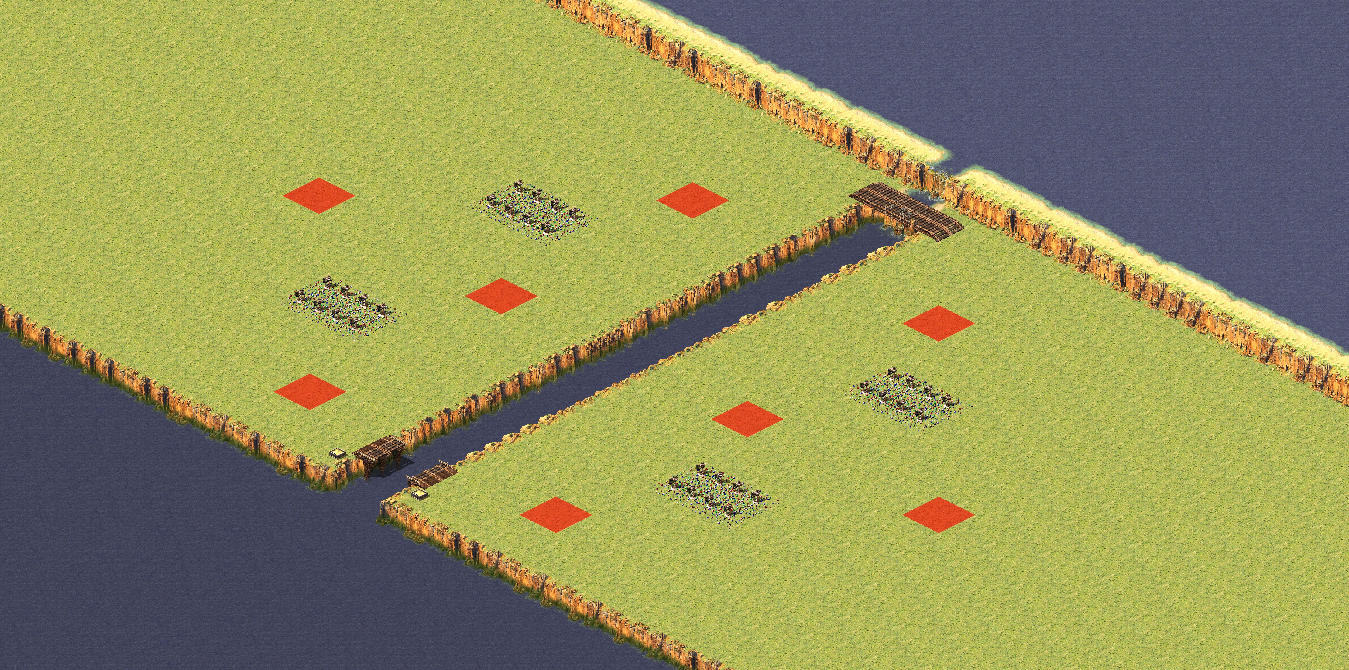 Rendered map: Canyon Skirmish