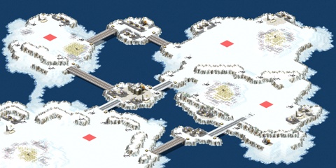 Rendered preview of Snowy Citadels (2-4)