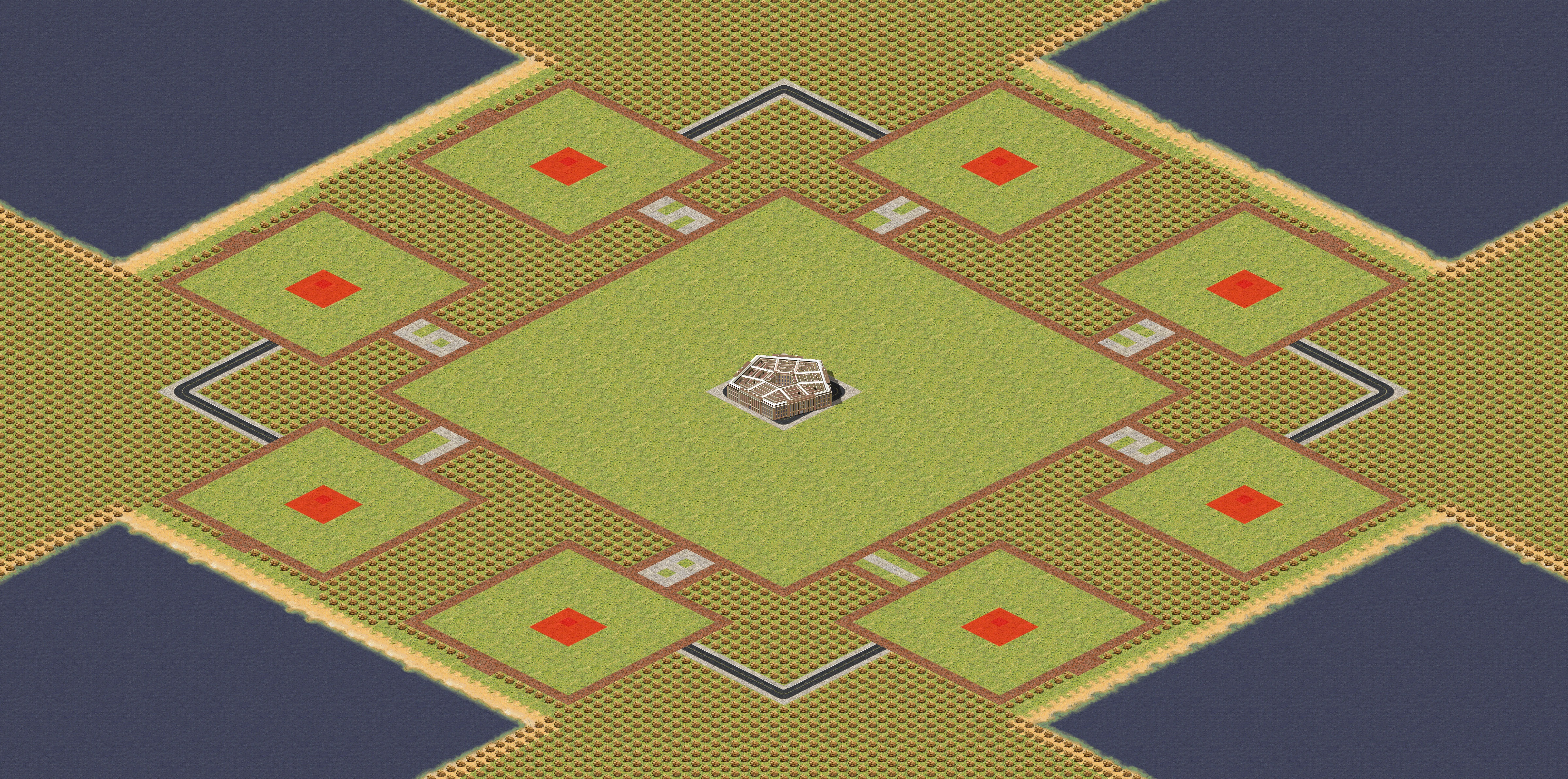Rendered map: Dual Werewolf