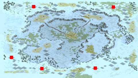 Rendered preview of Snowy Field Beginner