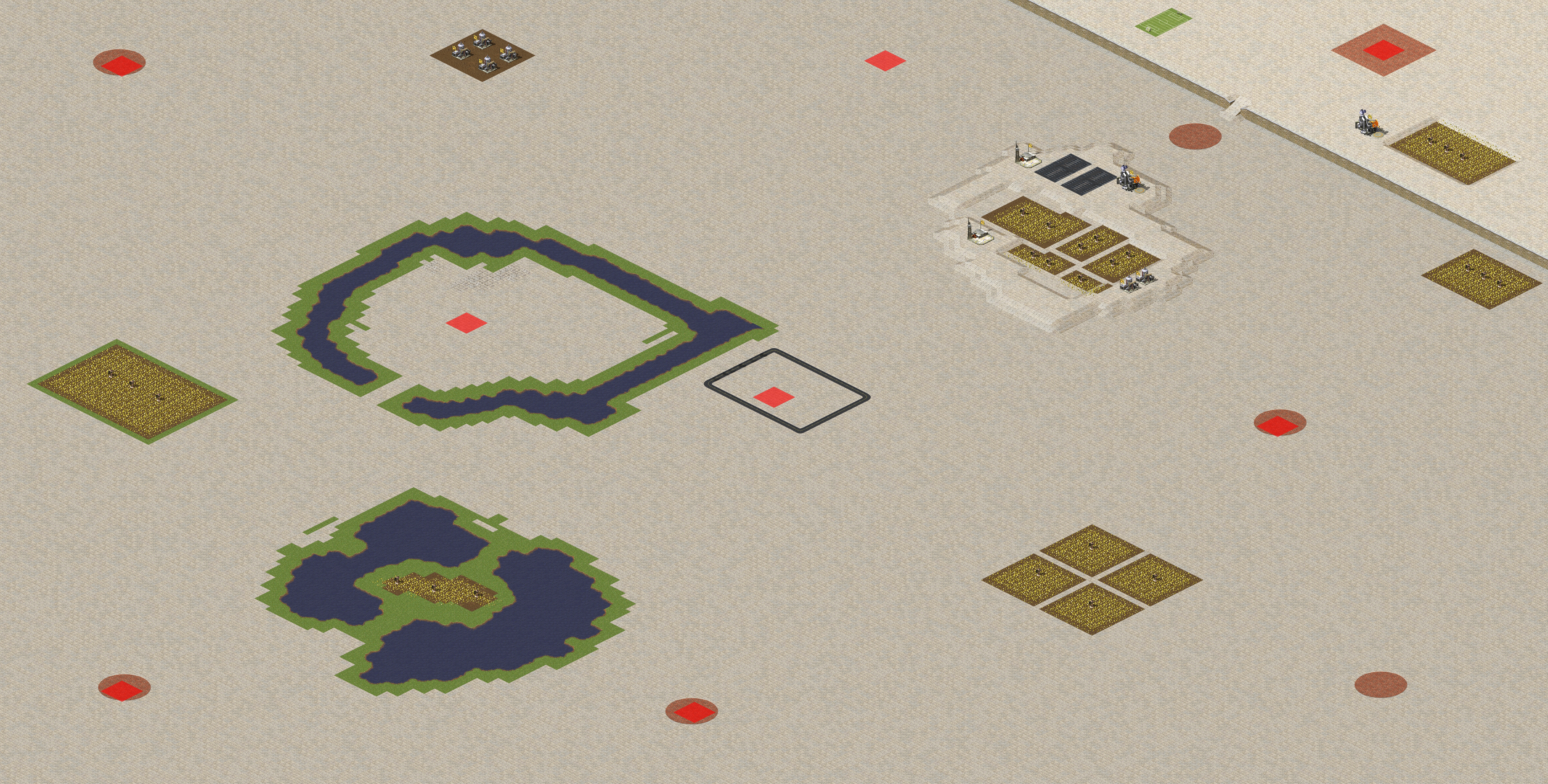 Rendered map: Resource Raid War