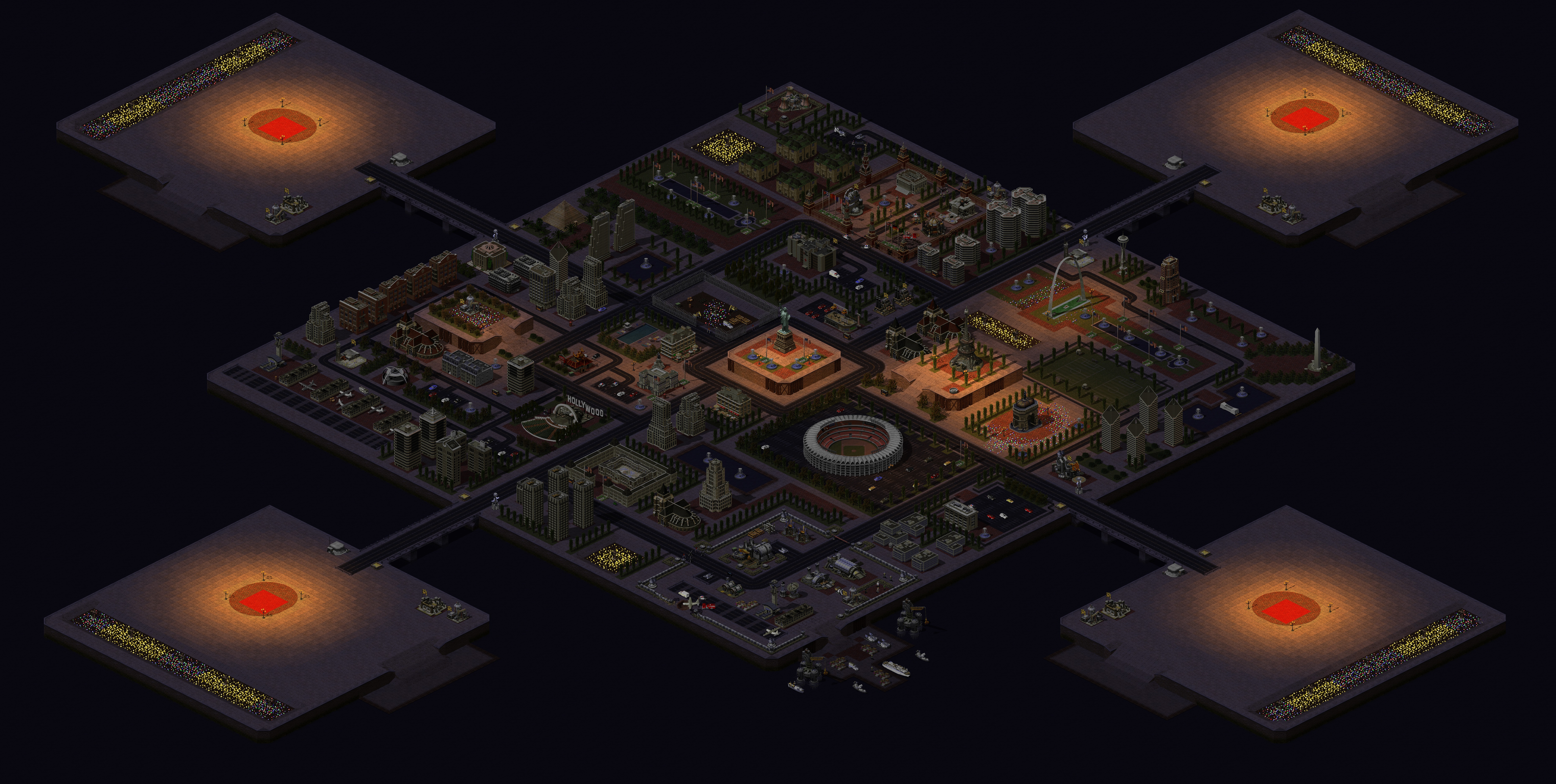 Rendered map: Liberty City