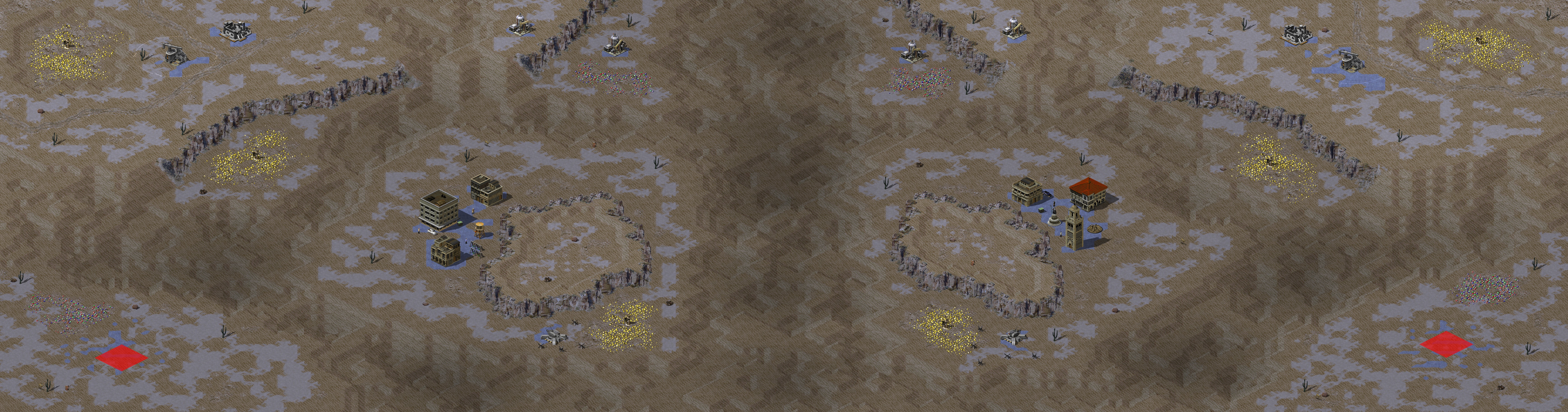 Rendered map: Drought