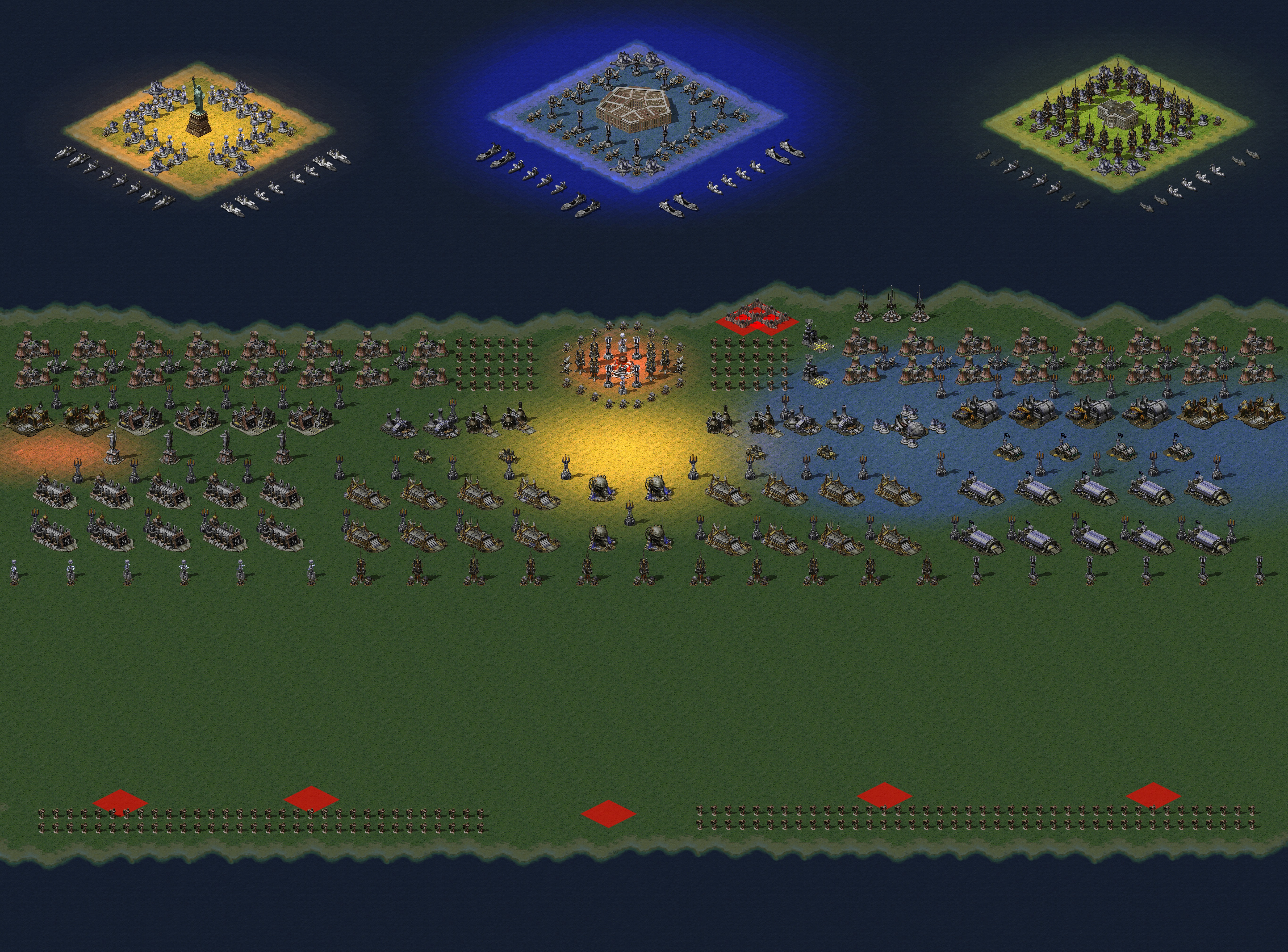 Rendered map: Y MISSION