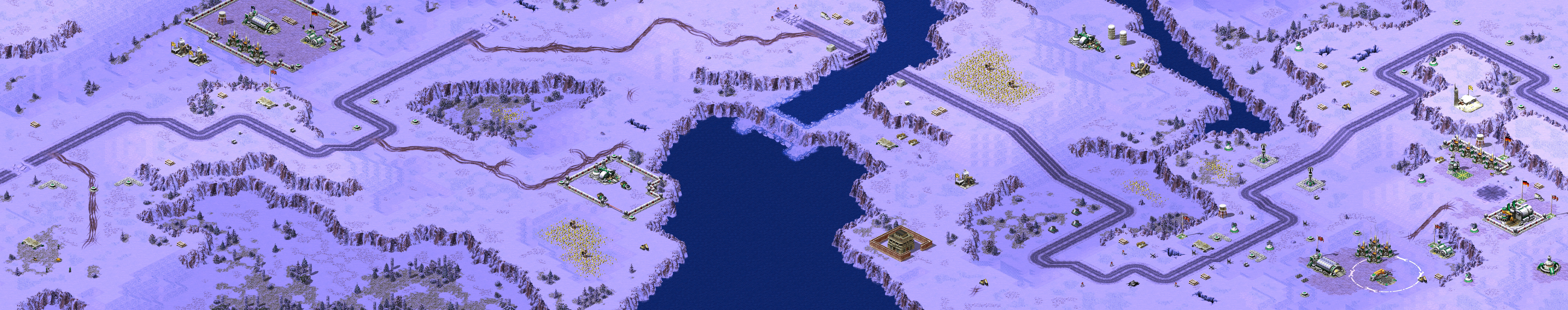Rendered map: Mountain Pass