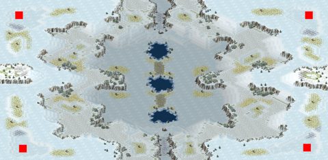 Rendered preview of Desert Island Snow