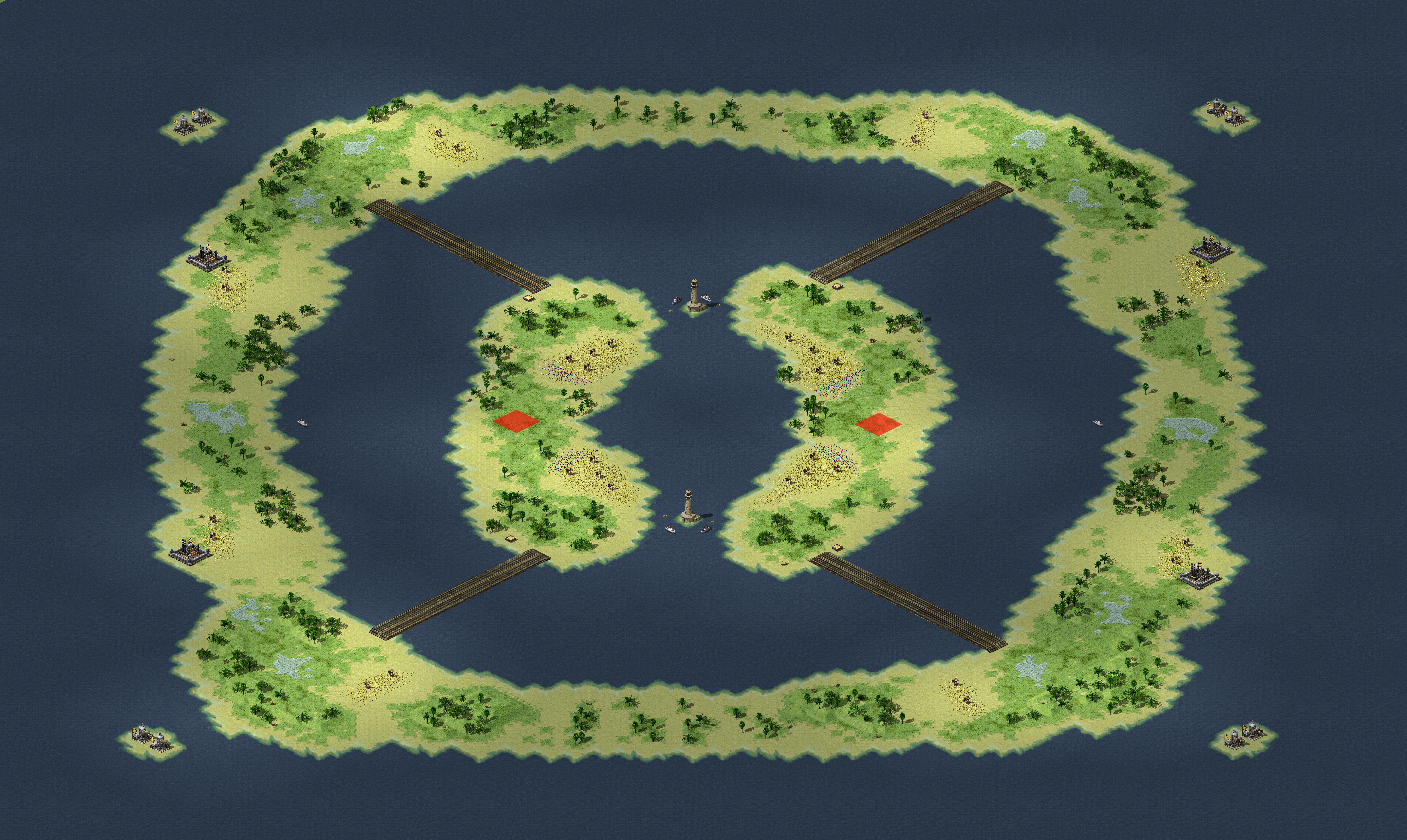 Rendered map: [2] Risa v2.0 Oil Version Precaptured Tech Official Armageddon Edit