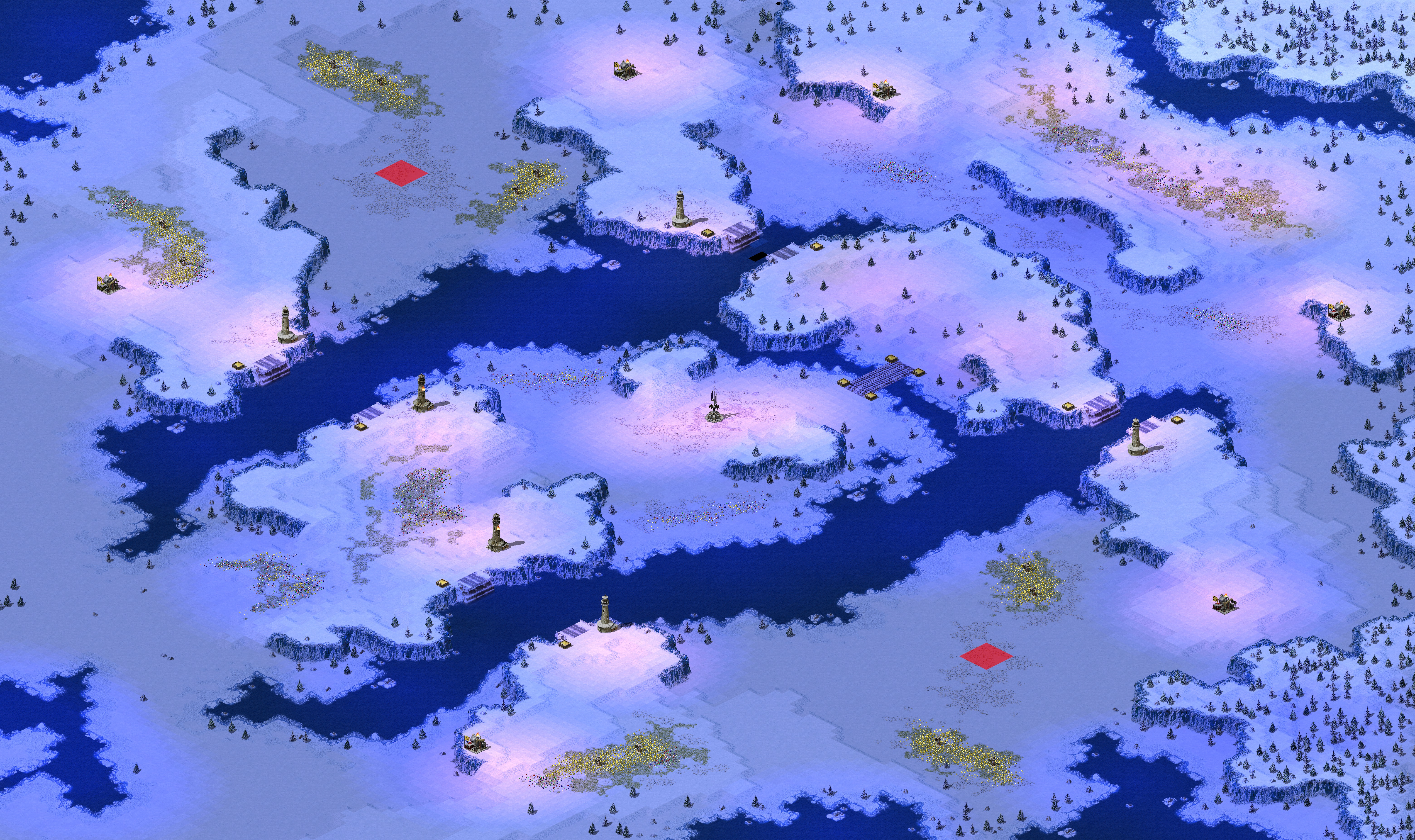 Rendered map: Frozen Throne Tournament