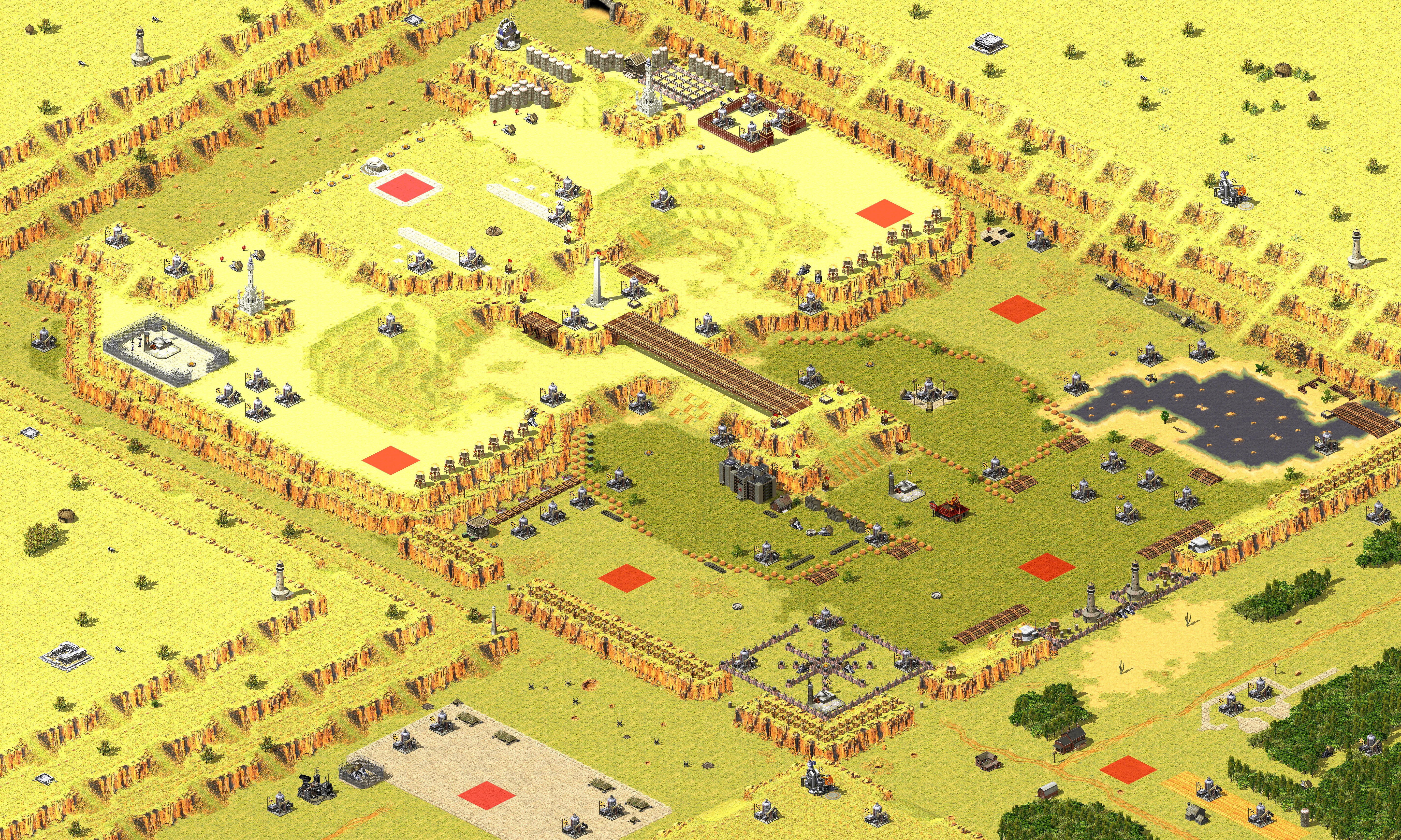 Rendered map: Funiu Mountain Fort (8)
