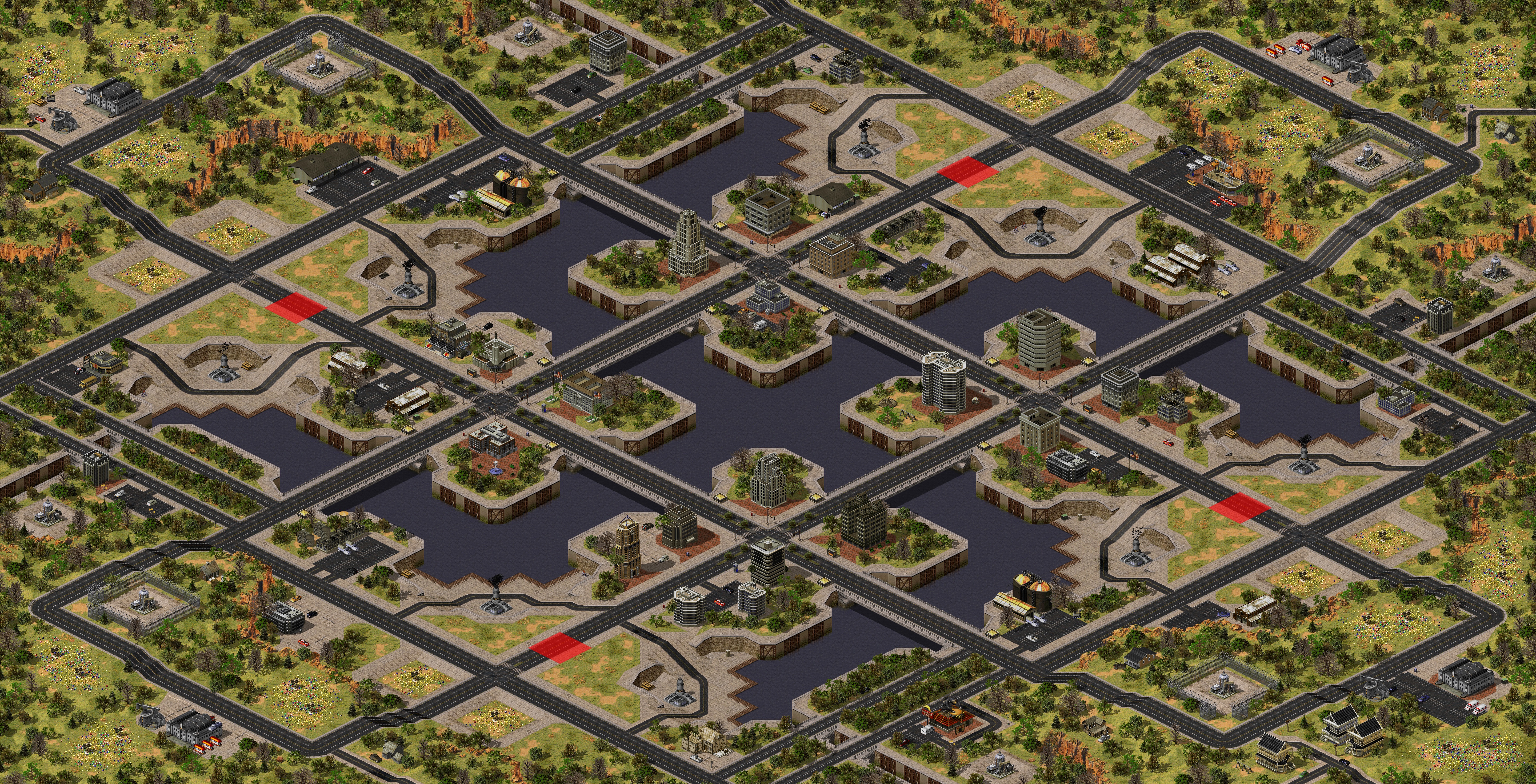 Rendered map: CrissCross