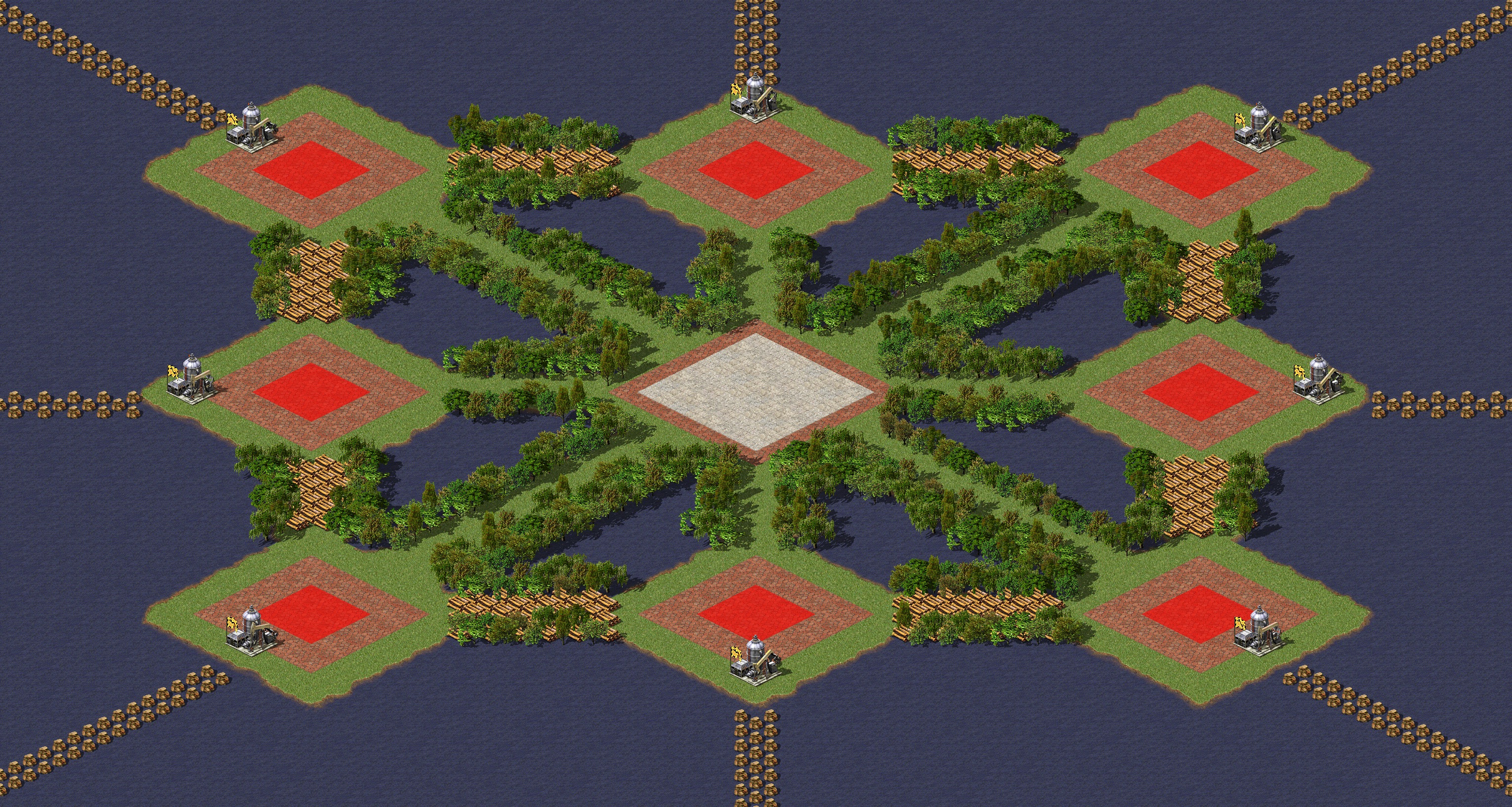 Rendered map: Patch of Land Mangrove (3)