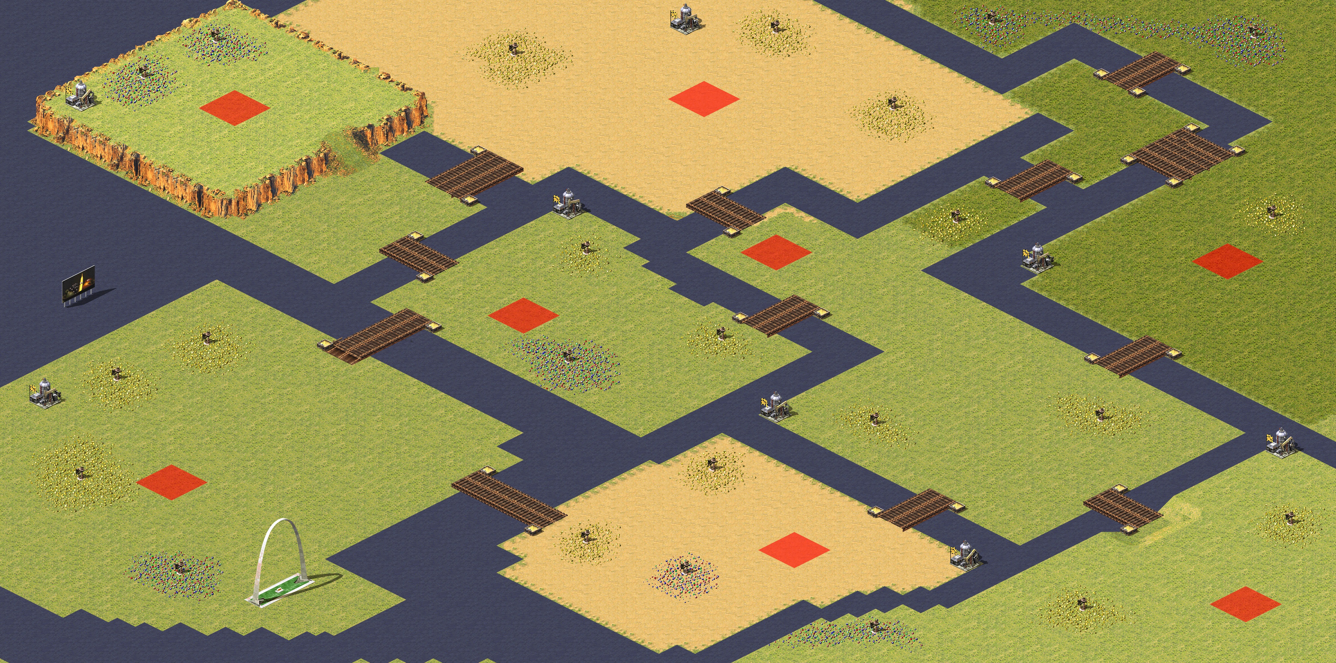 Rendered map: Multiplayer - Deer Falls (2)