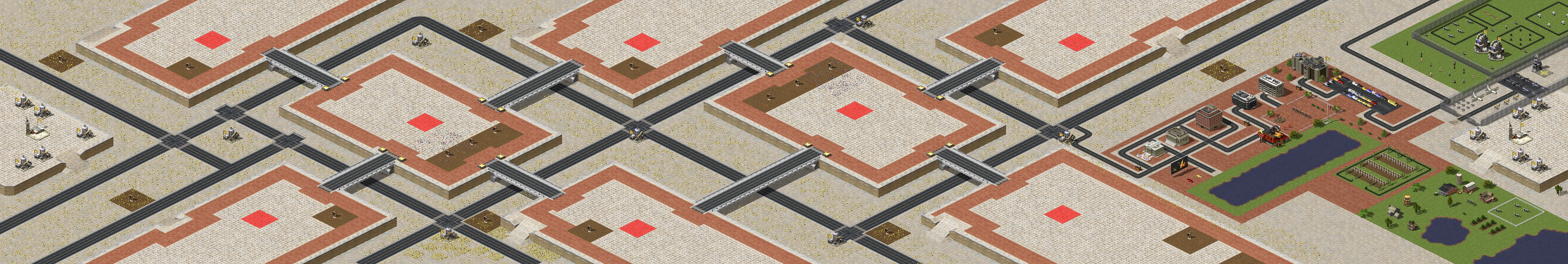 Rendered map: Paved Streets Of Gold yuri