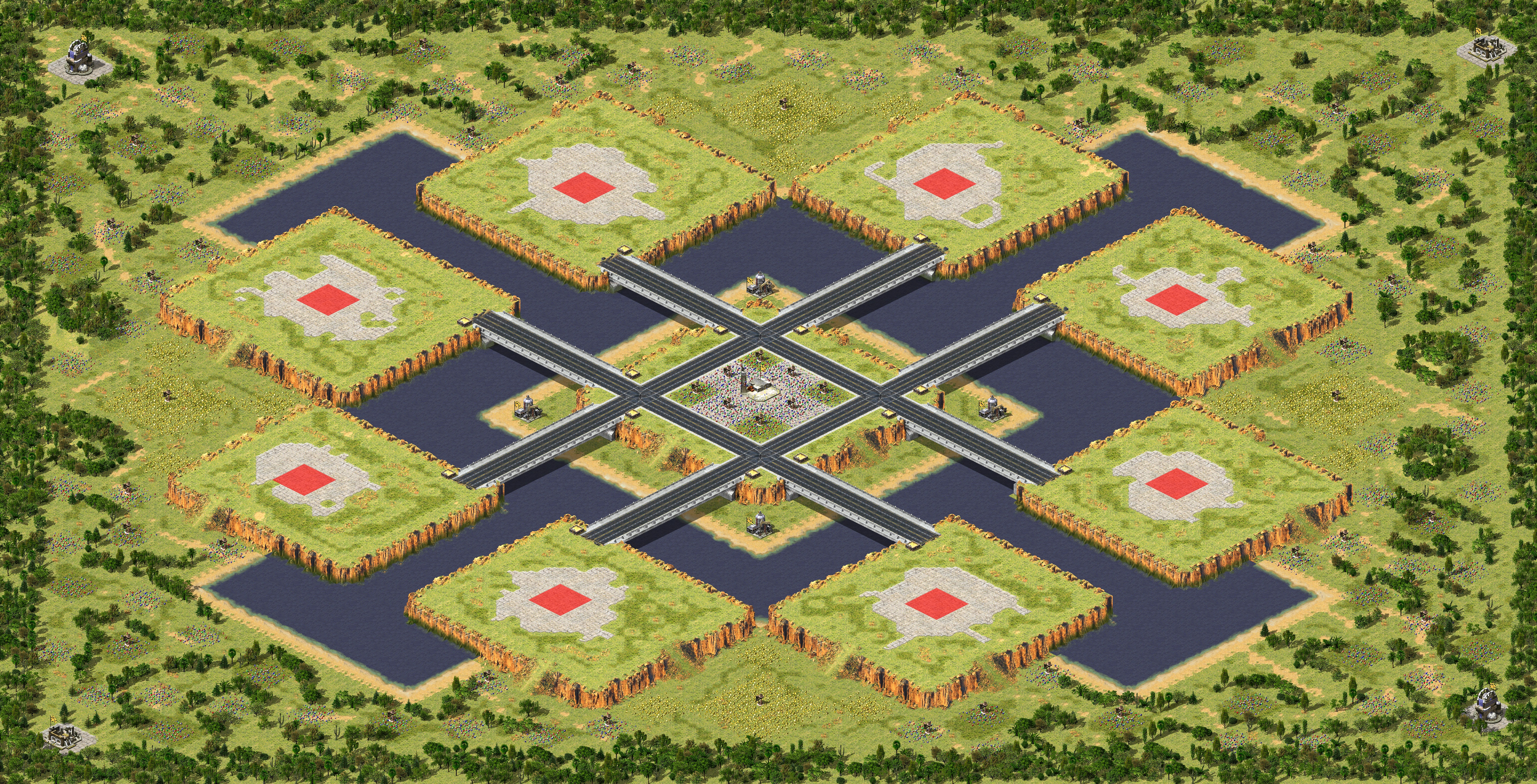 Rendered map: King of The Hill