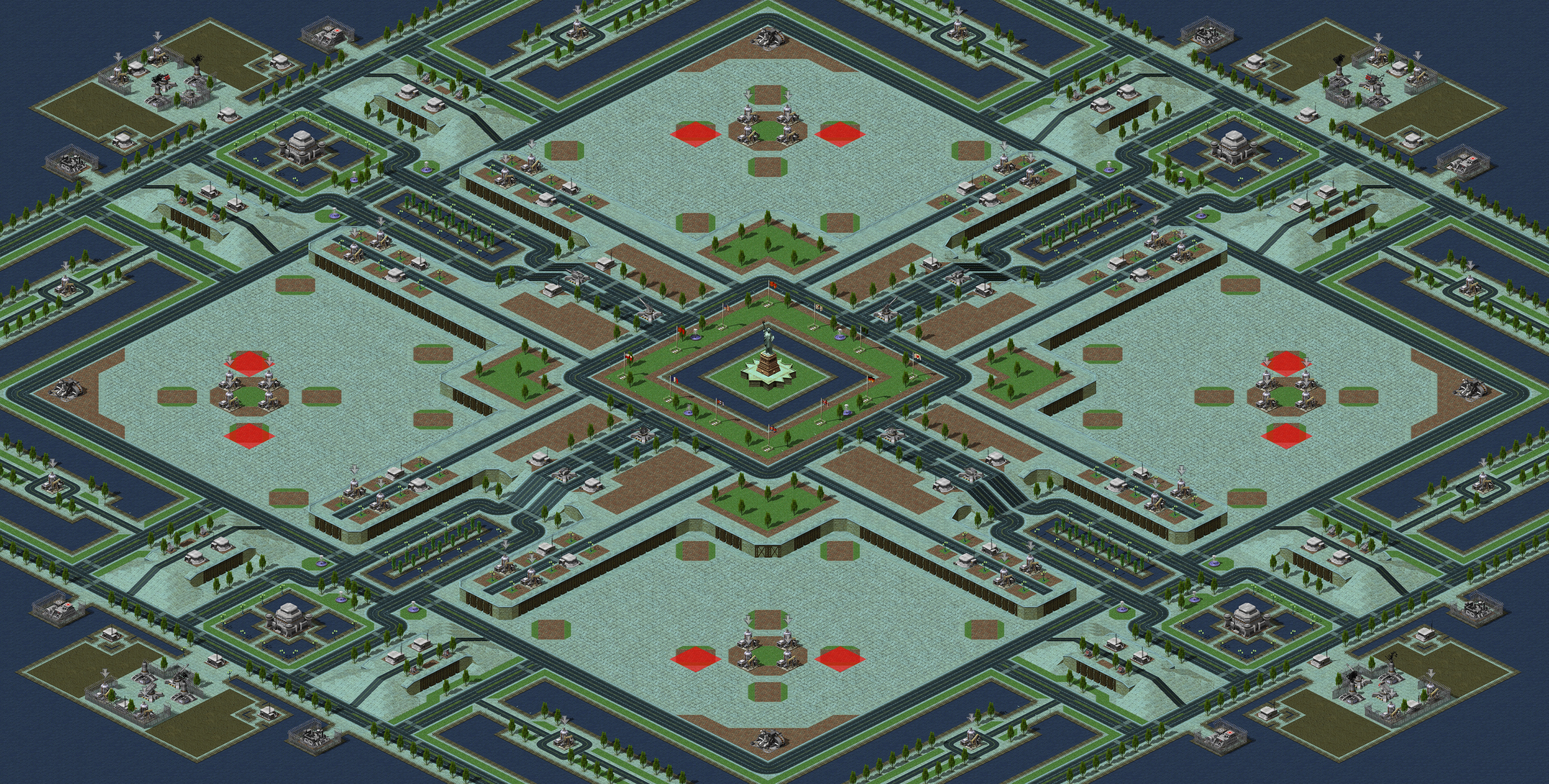 Rendered map: Fight for Liberty