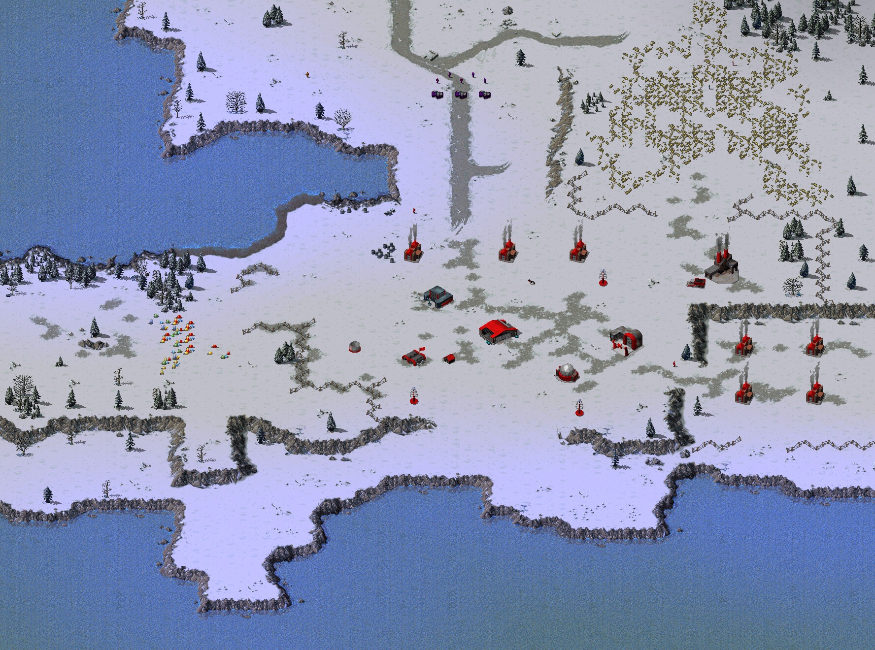 Rendered map: [2] Allies 01: In the Thick of It