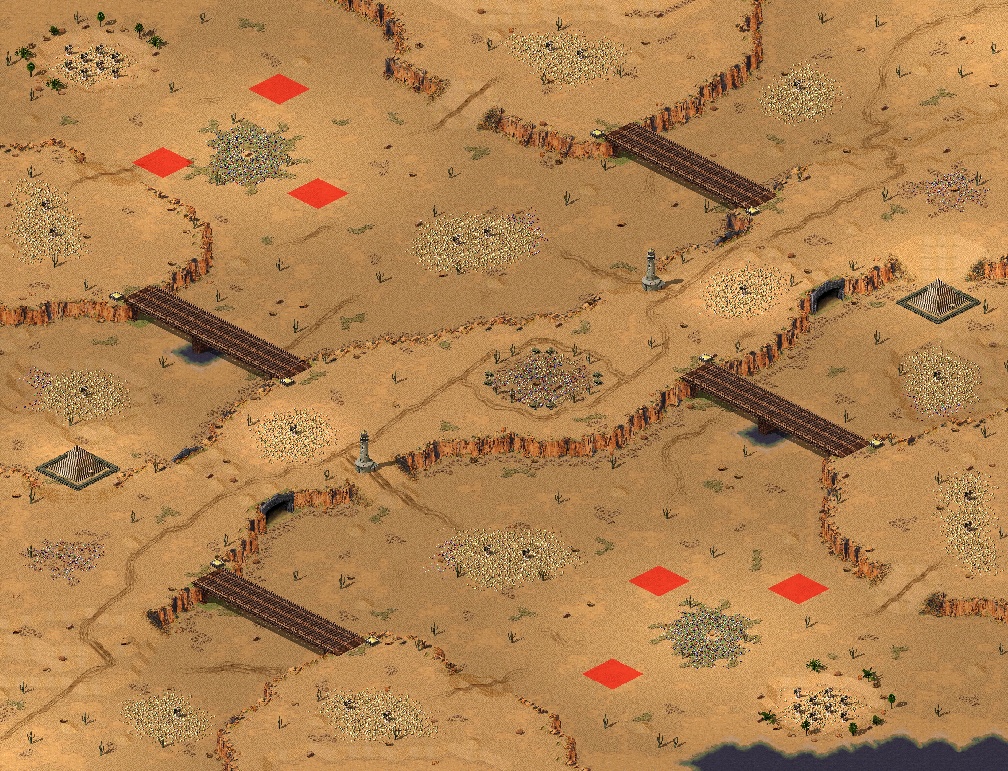 Rendered map: 炽焰绝壁