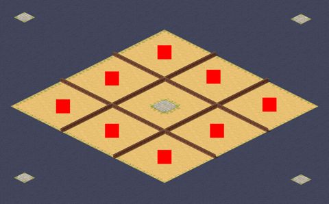 Rendered preview of Tank Patch of Land (Flag)
